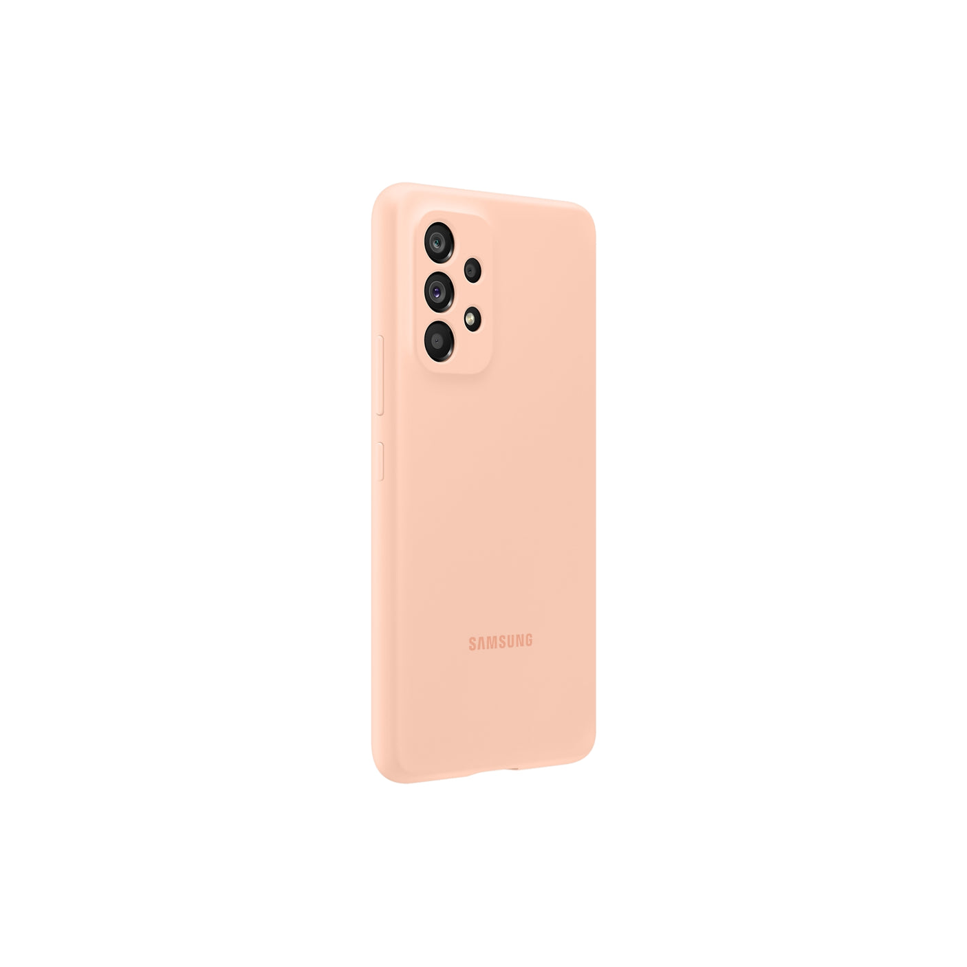 SAMSUNG Galaxy A53 5G Silicone Cover Awesome Peach