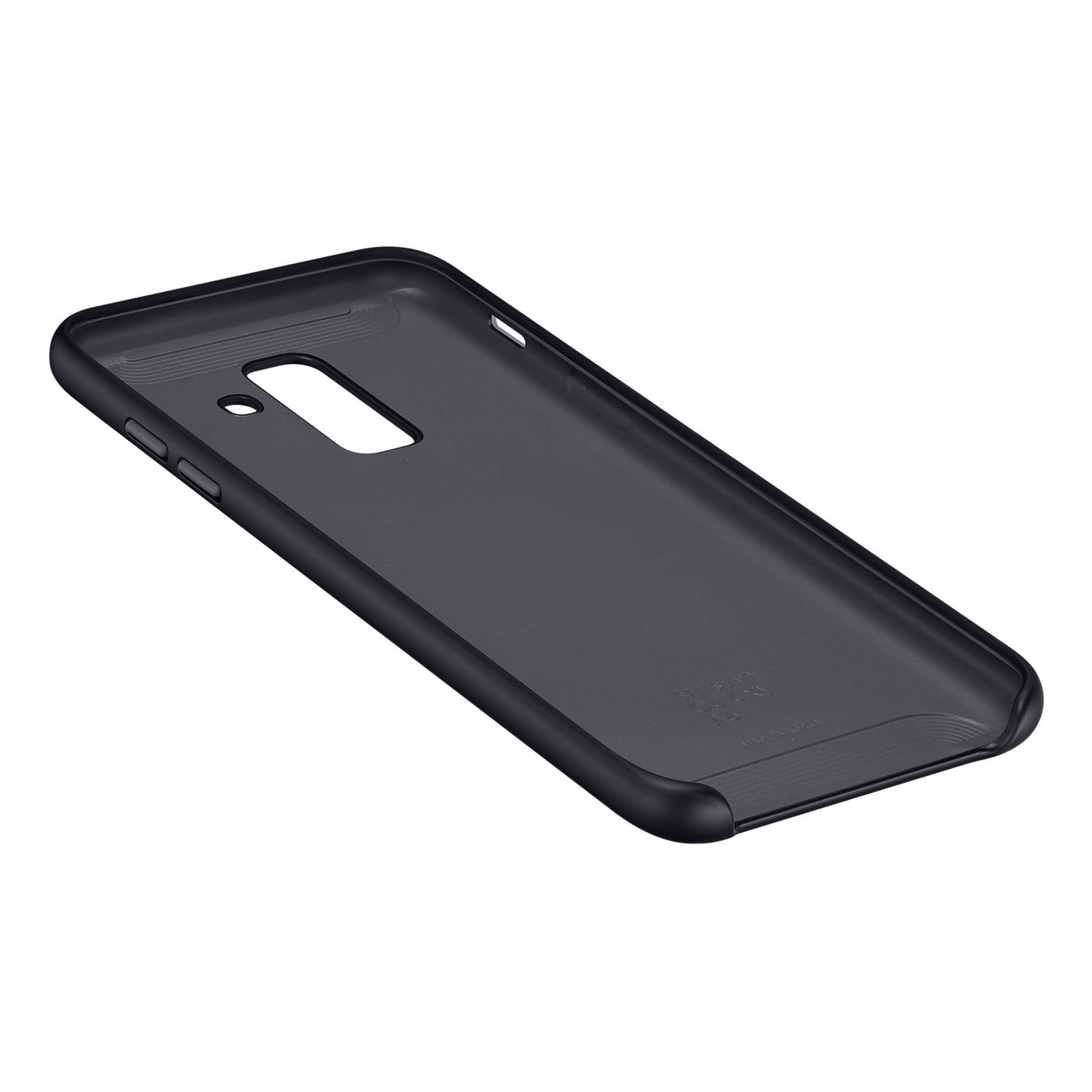 SAMSUNG Galaxy A6+ Dual Layer Cover Black