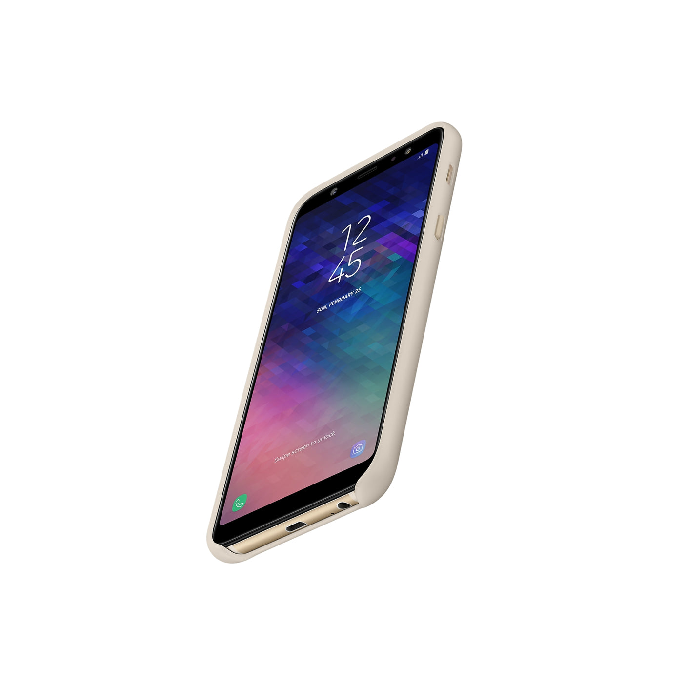 SAMSUNG Galaxy A6+ Dual Layer Cover Gold