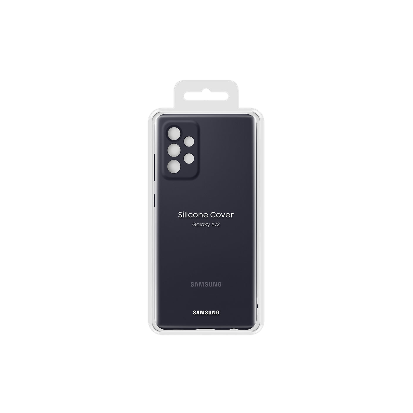 SAMSUNG Galaxy A72 Silicone Cover Black