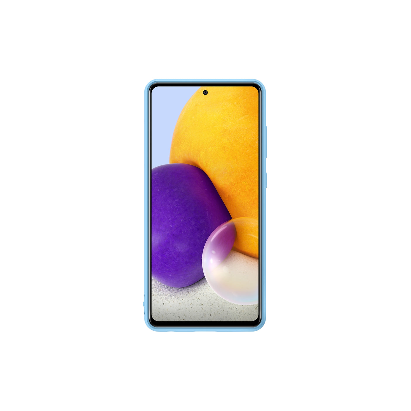 SAMSUNG Galaxy A72 Silicone Cover Blue