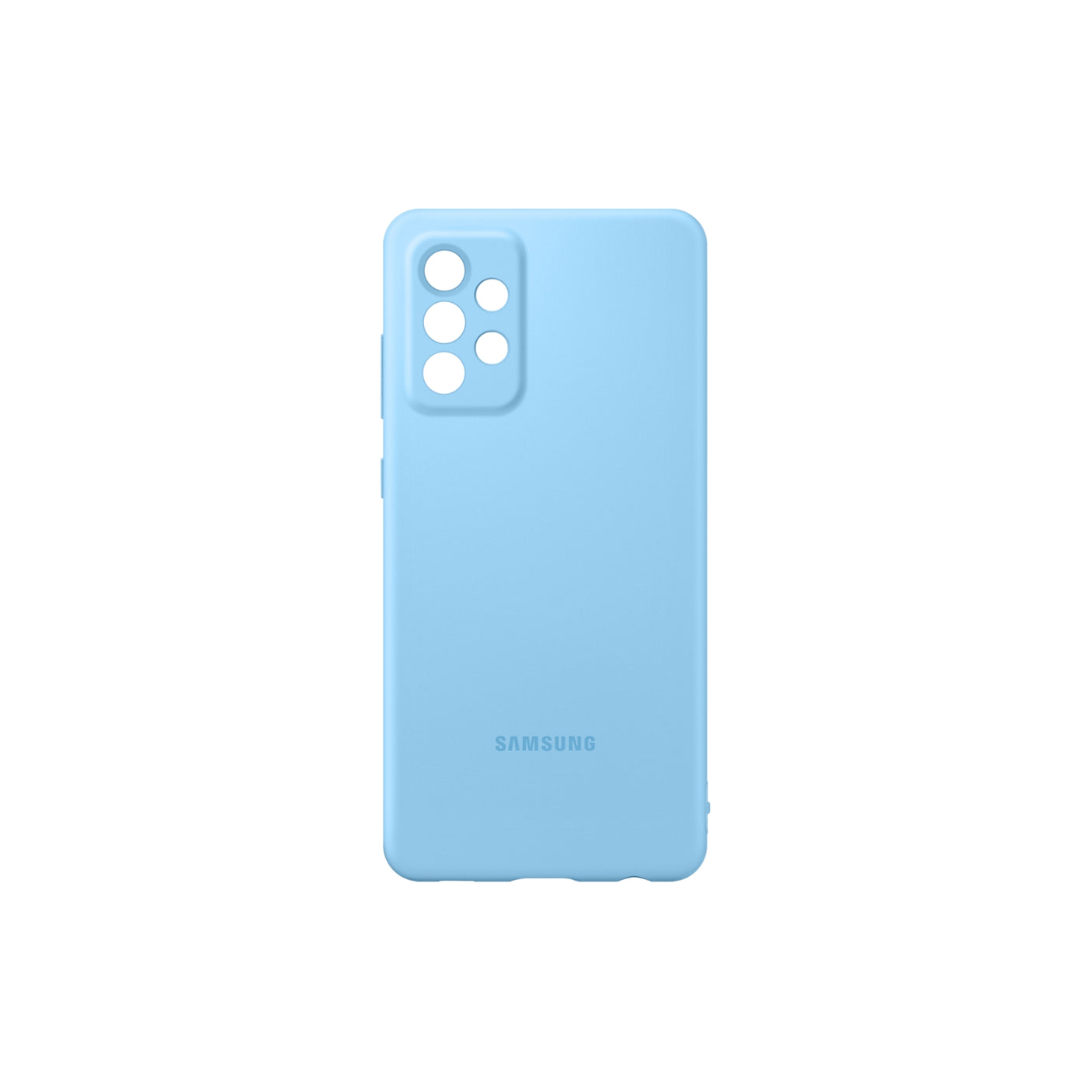 SAMSUNG Galaxy A72 Silicone Cover Blue