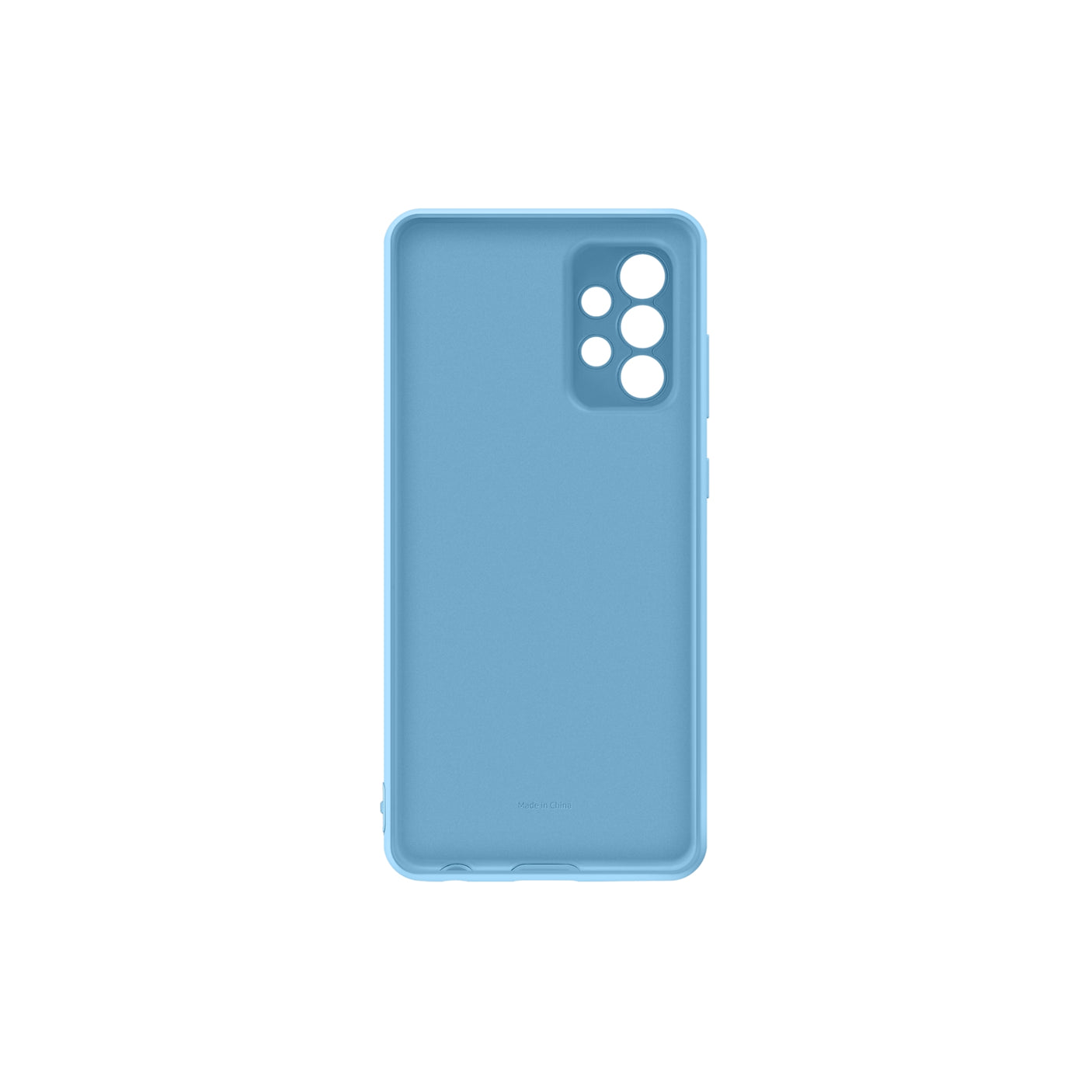 SAMSUNG Galaxy A72 Silicone Cover Blue