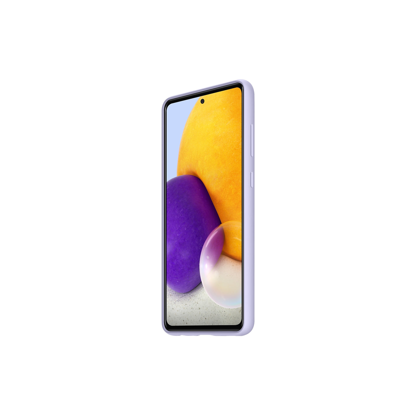 SAMSUNG Galaxy A72 Silicone Cover Violet