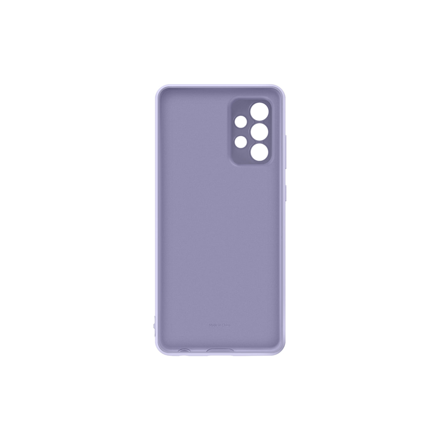 SAMSUNG Galaxy A72 Silicone Cover Violet