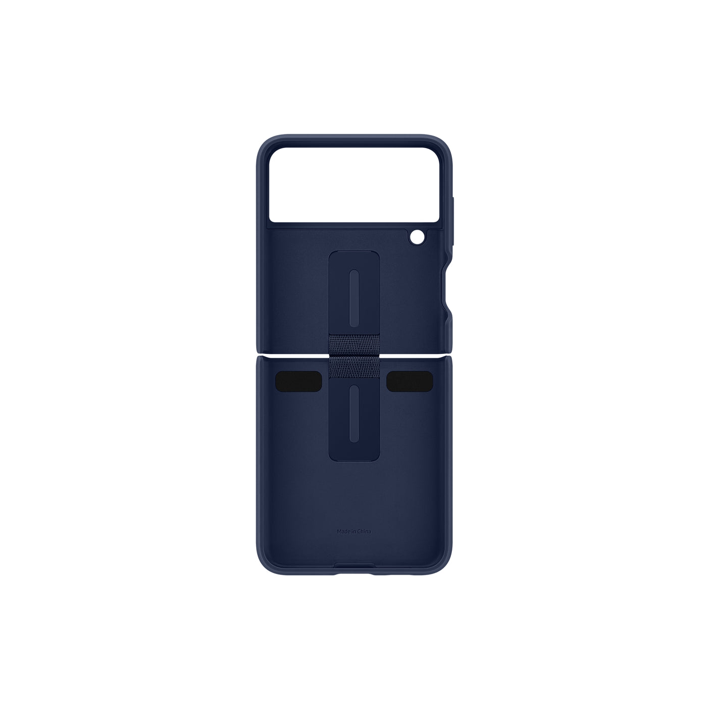 SAMSUNG Galaxy Z Flip3 5G Silicone Cover with Ring Navy