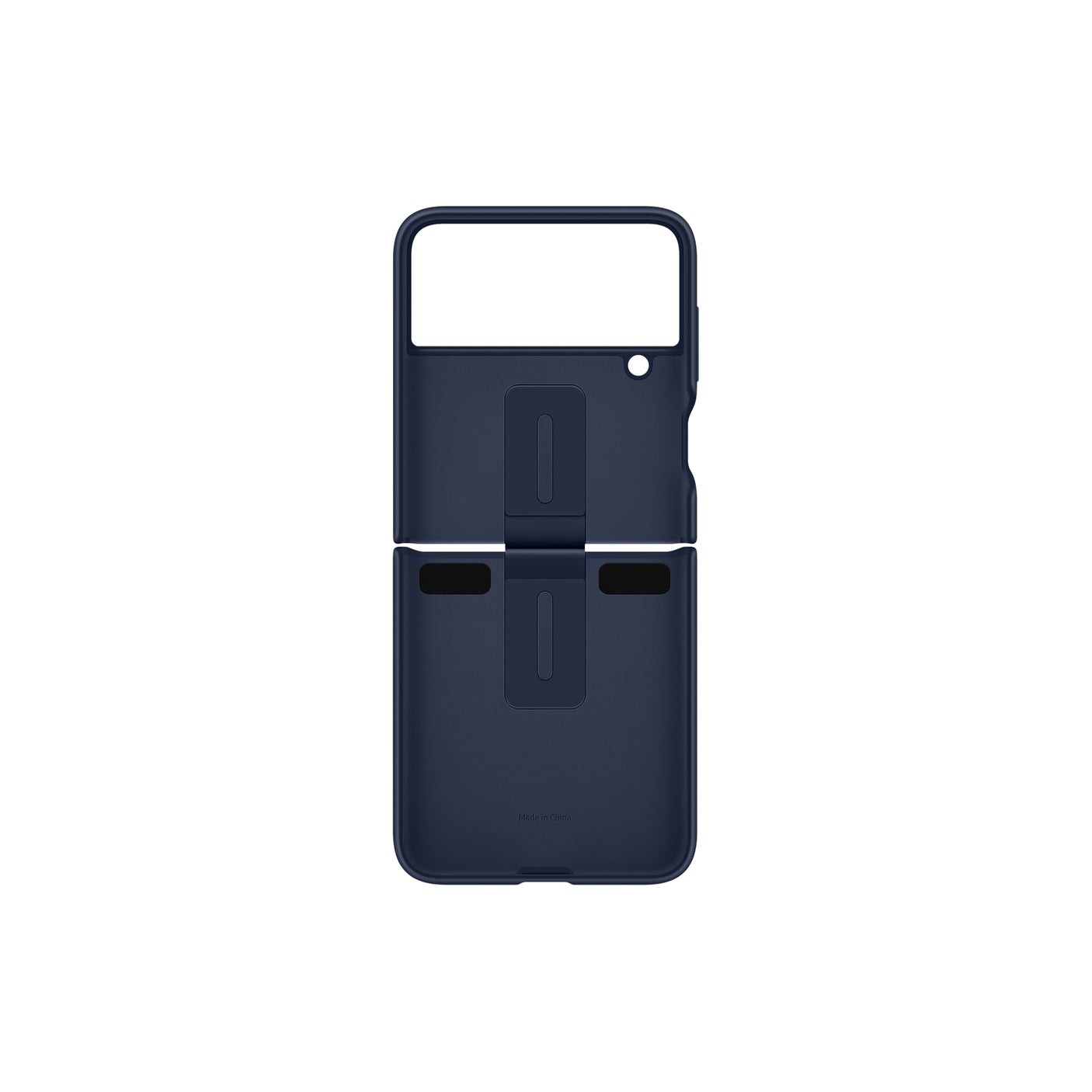SAMSUNG Galaxy Z Flip4 Silicone Cover with Ring Navy