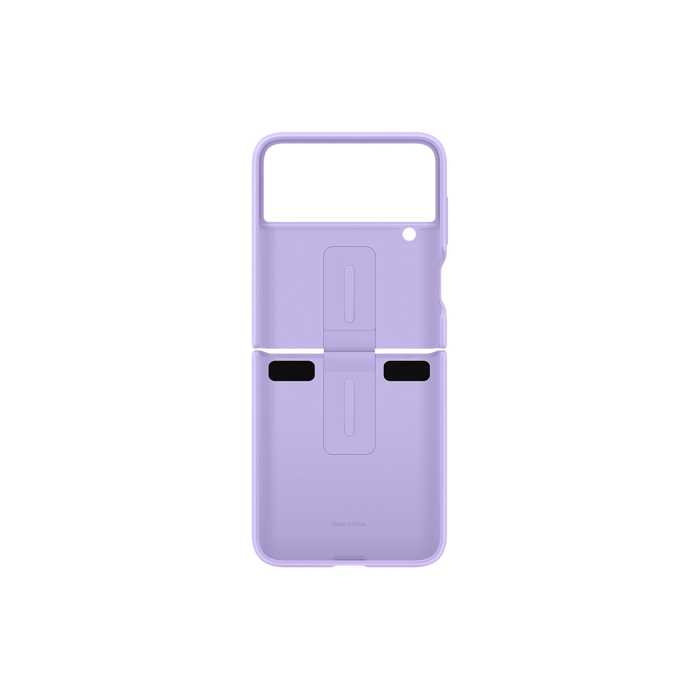 SAMSUNG Galaxy Z Flip4 Silicone Cover with Ring Borapurple