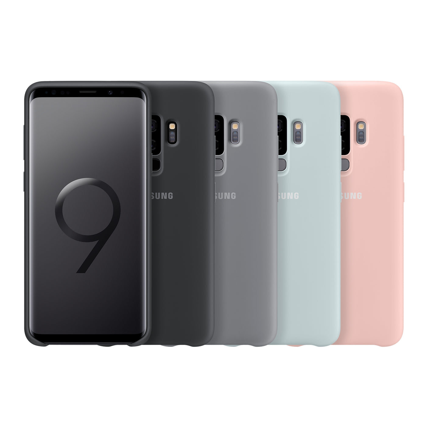 SAMSUNG Galaxy S9+ Silicone Cover Rosa