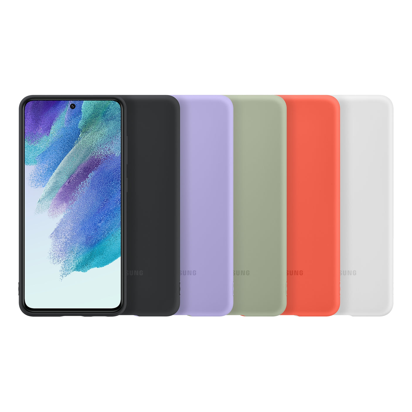 SAMSUNG Galaxy S21 FE Silicone Cover Black