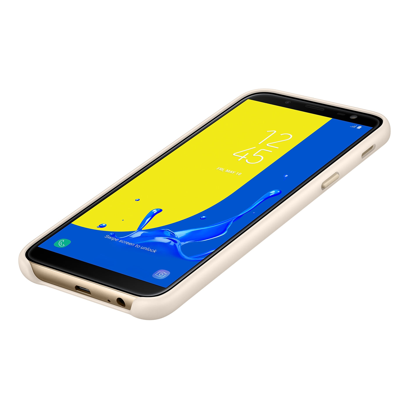 SAMSUNG Galaxy J6 Dual Layer Cover Gold