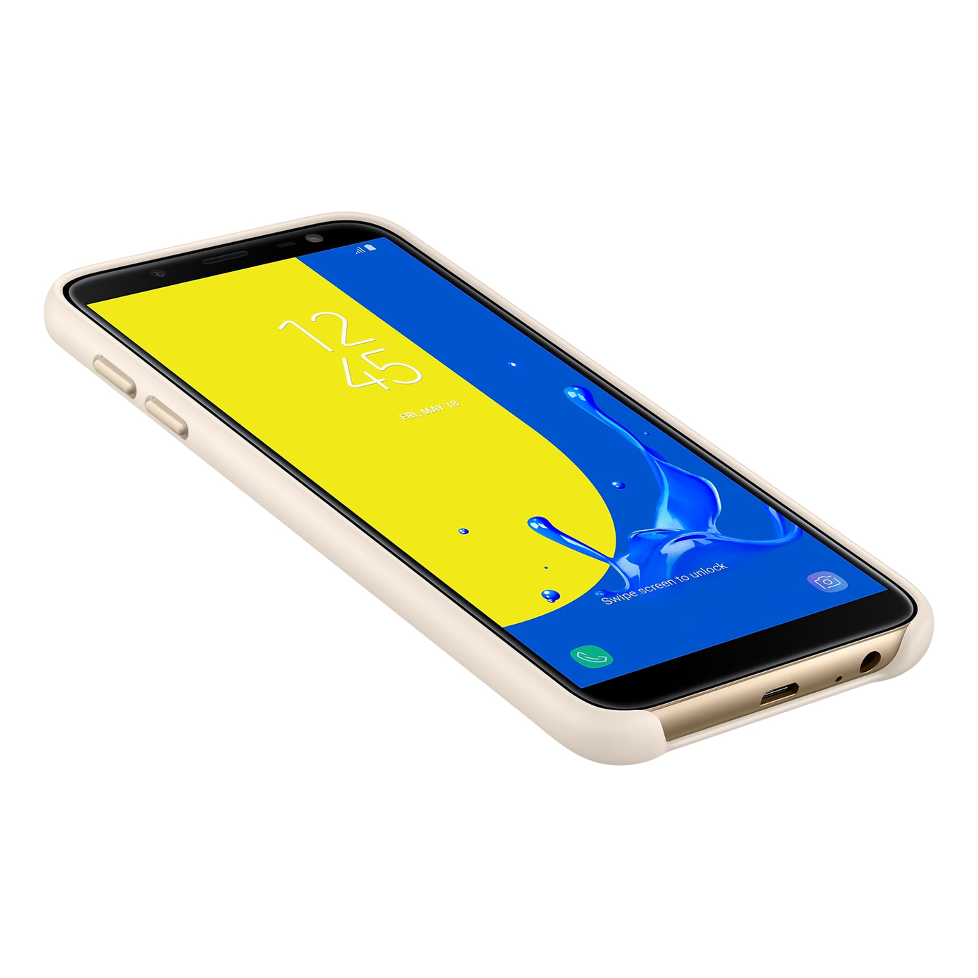 SAMSUNG Galaxy J6 Dual Layer Cover Gold
