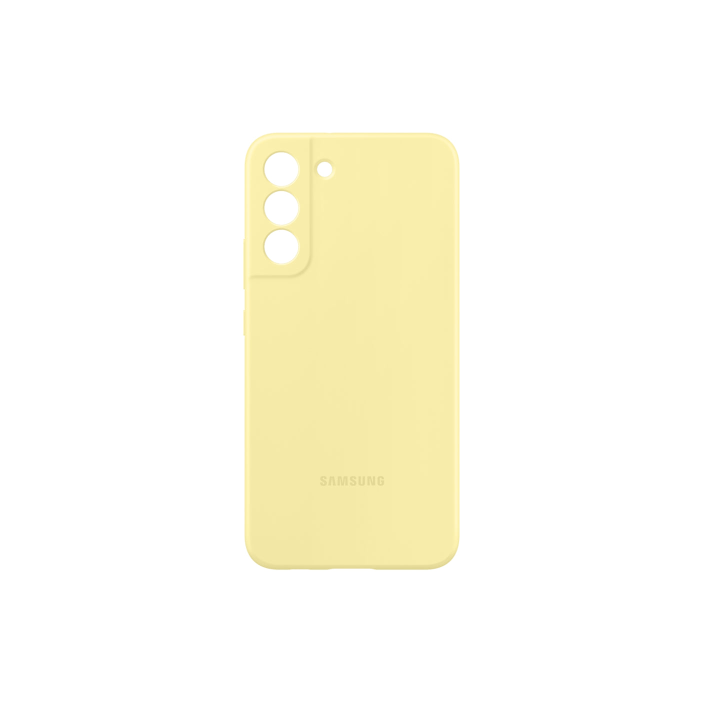 SAMSUNG Galaxy S22+ Silicone Cover Butter yellow