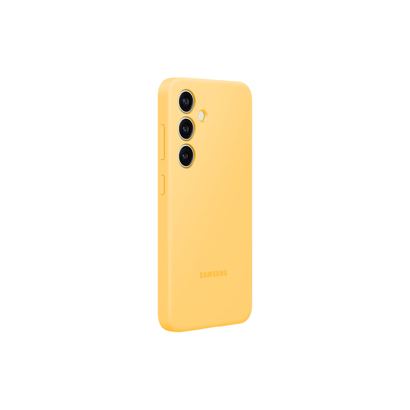 SAMSUNG Galaxy S24 Custodia in Silicone Yellow
