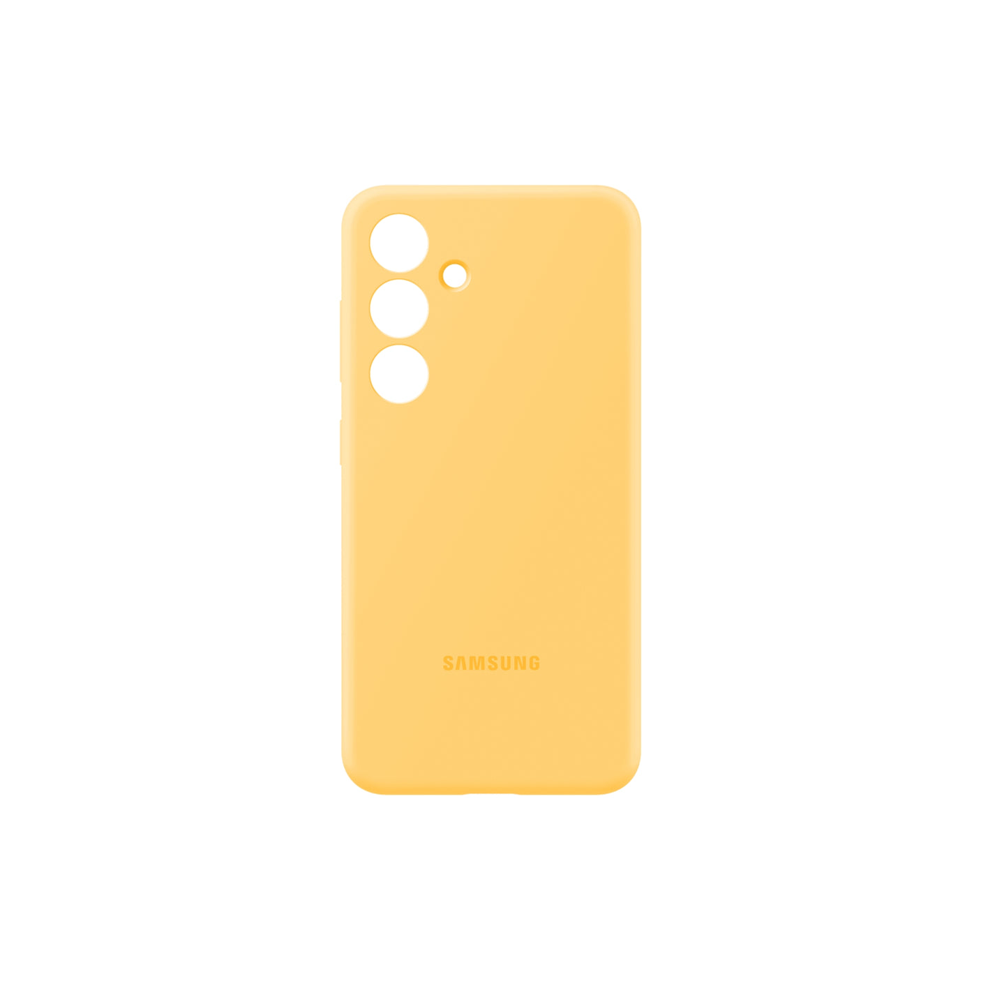 SAMSUNG Galaxy S24 Custodia in Silicone Yellow