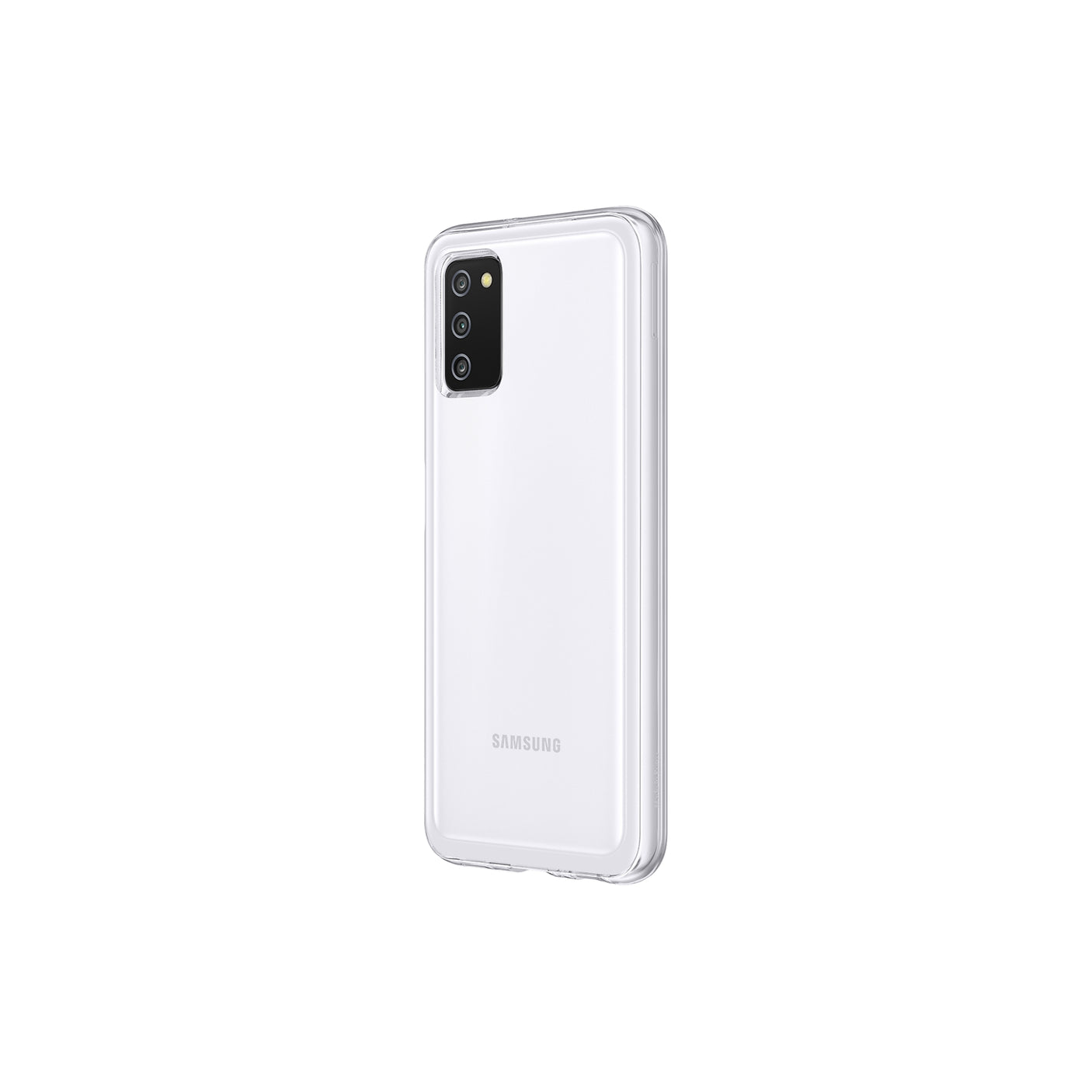 SAMSUNG Galaxy A03s Soft Clear Cover Transparent