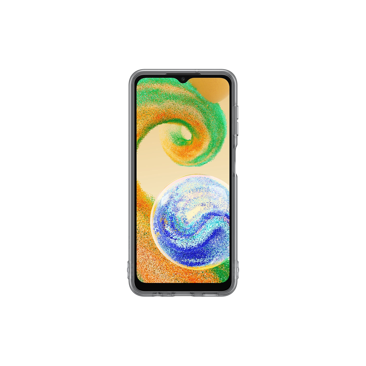 SAMSUNG Galaxy A04s Soft Clear Cover Black