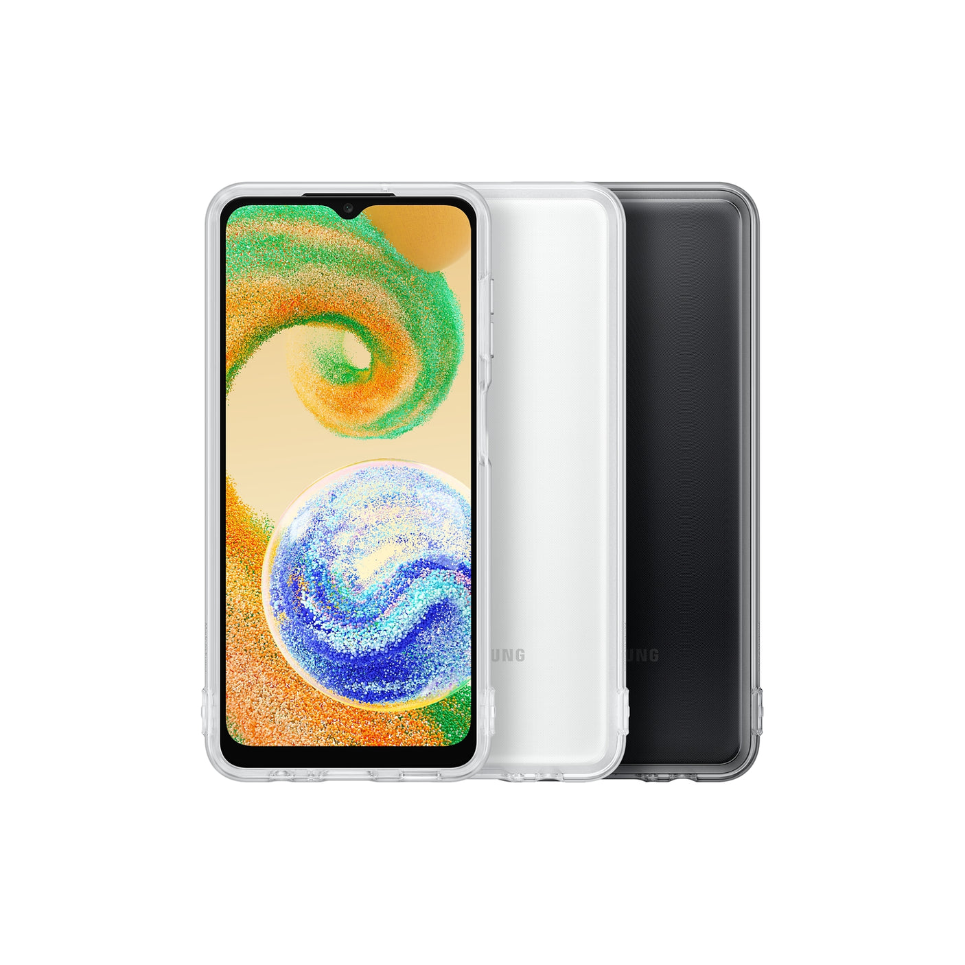 SAMSUNG Galaxy A04s Soft Clear Cover Transparent