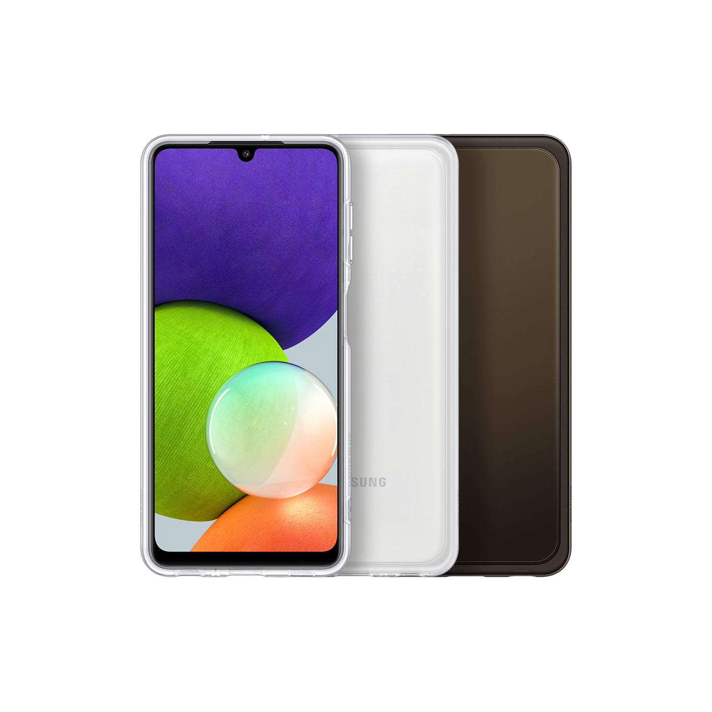 SAMSUNG Galaxy A22 Soft Clear Cover Transparent