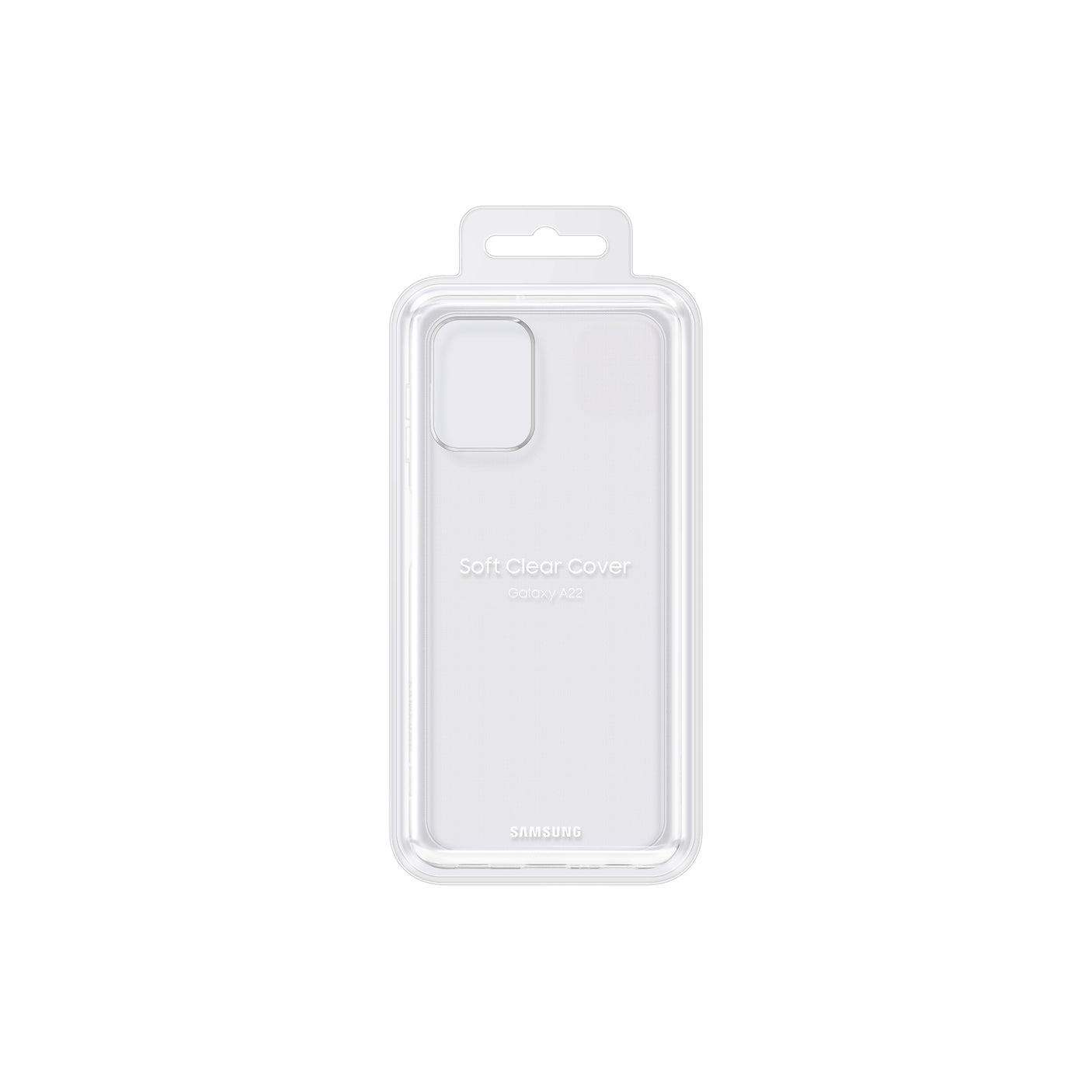 SAMSUNG Galaxy A22 Soft Clear Cover Transparent
