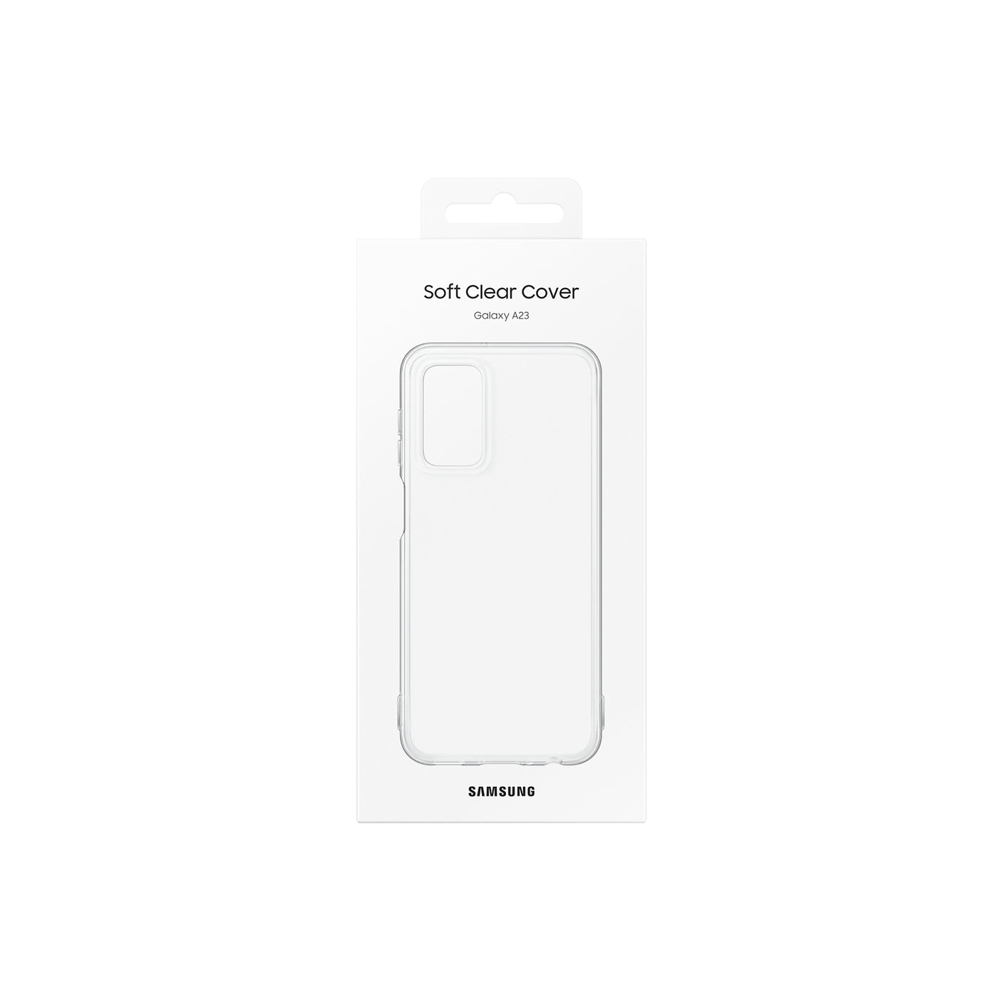 SAMSUNG Galaxy A23 5G Soft Clear Cover Transparent