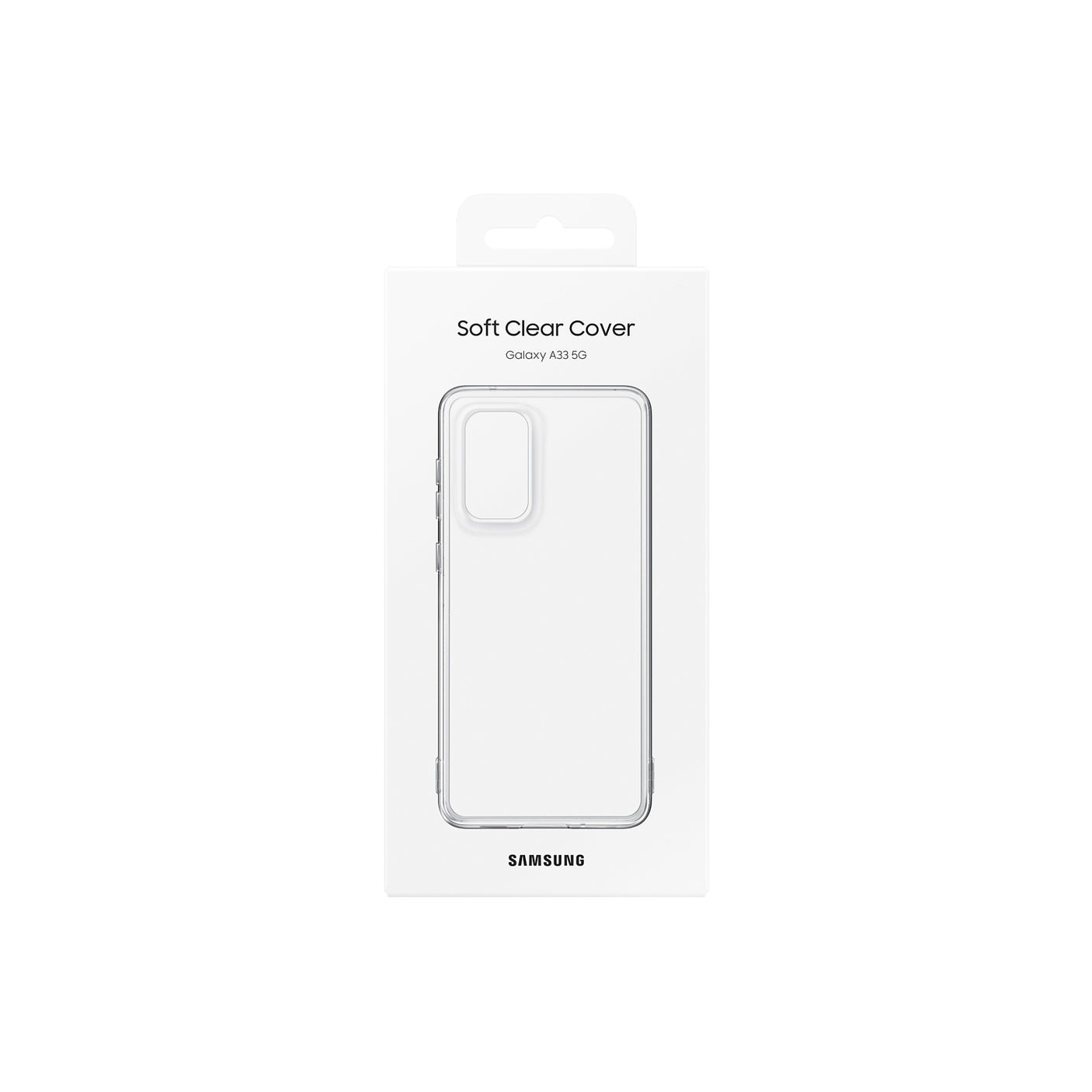 SAMSUNG Galaxy A33 5G Soft Clear Cover Transparent
