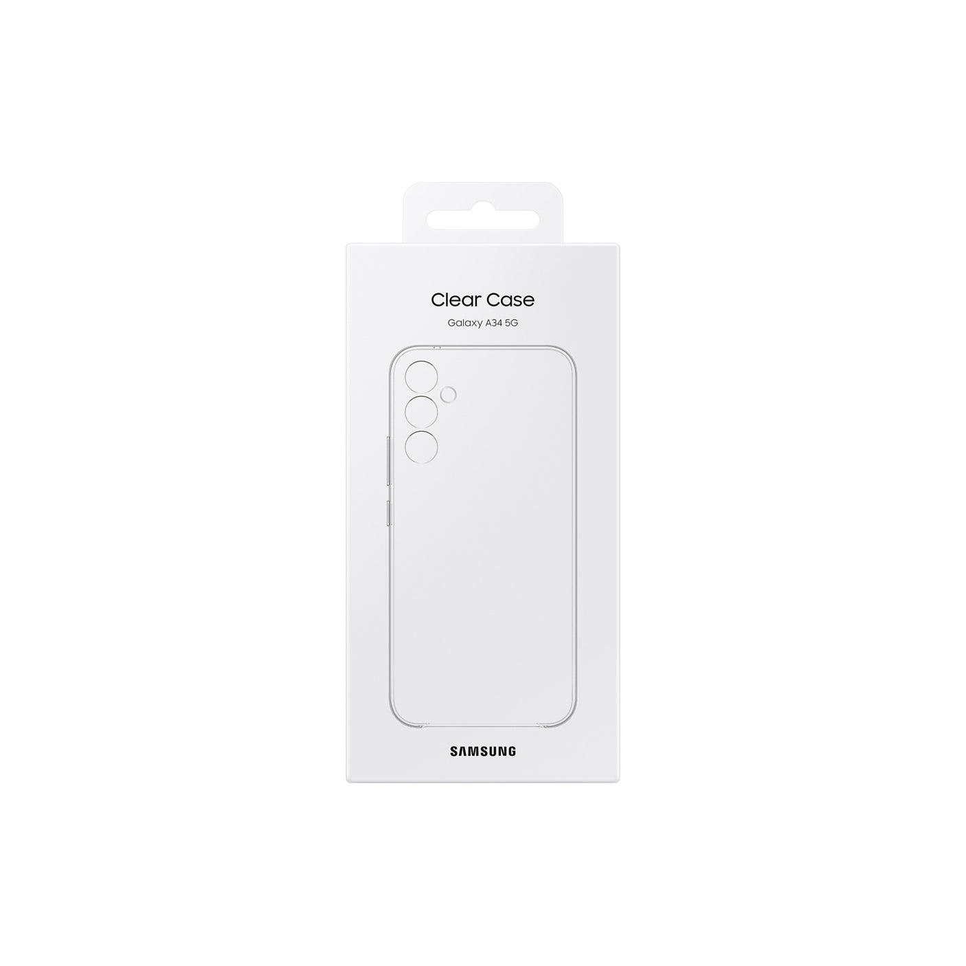 SAMSUNG Galaxy A34 5G Clear Case Transparent