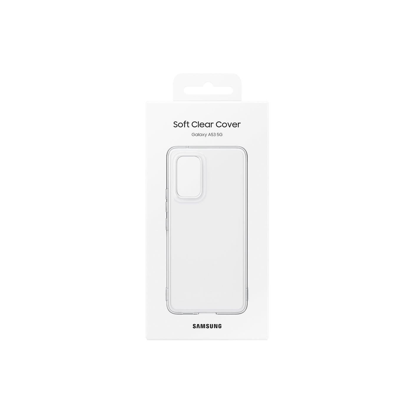 SAMSUNG Galaxy A53 5G Soft Clear Cover Transparent