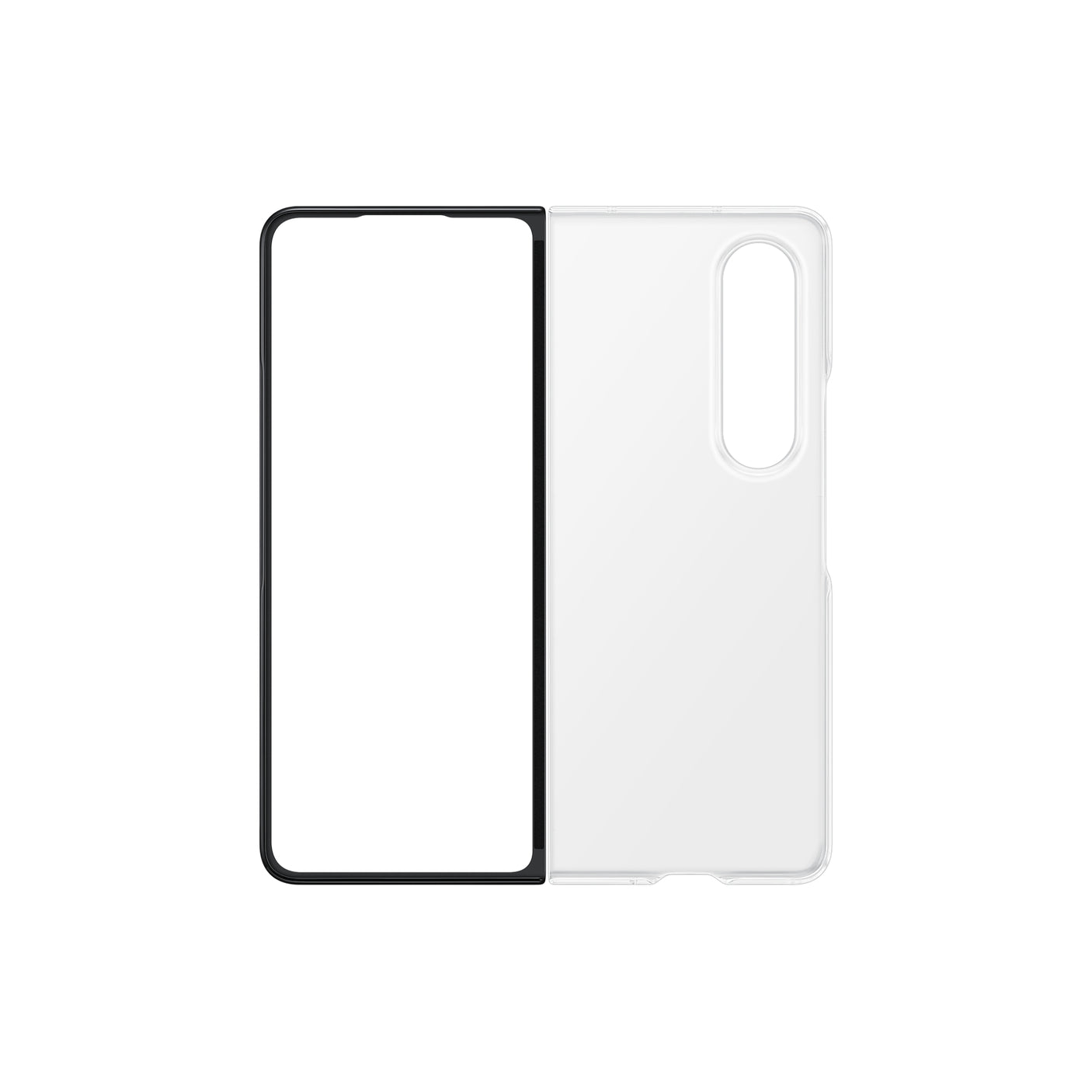 SAMSUNG Galaxy Z Fold4 Clear Edge Cover Transparent