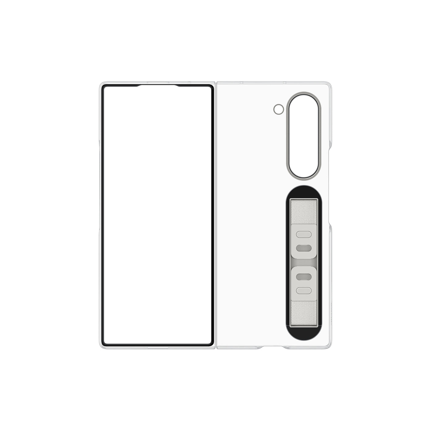 SAMSUNG Galaxy Z Fold6 Clear Grip Case Transparent