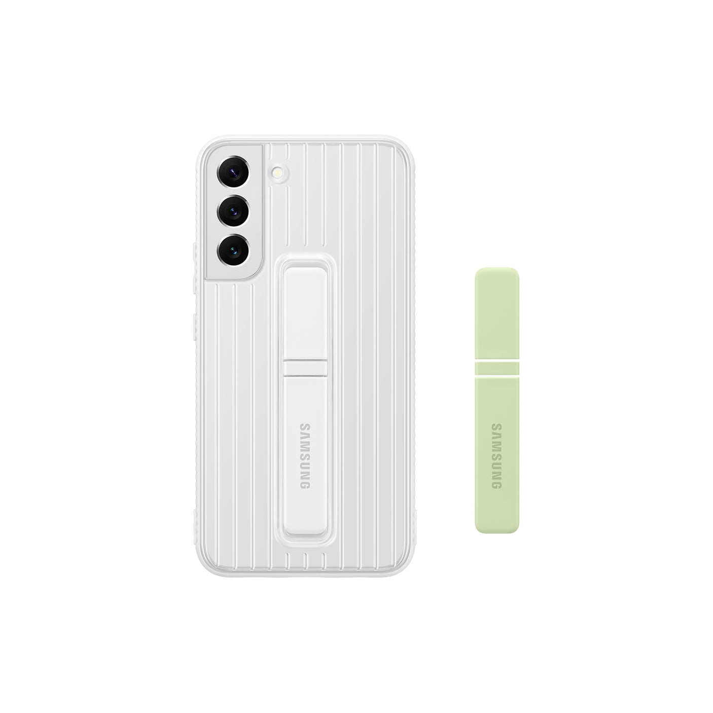 SAMSUNG Galaxy S22+ Protective Standing Cover White