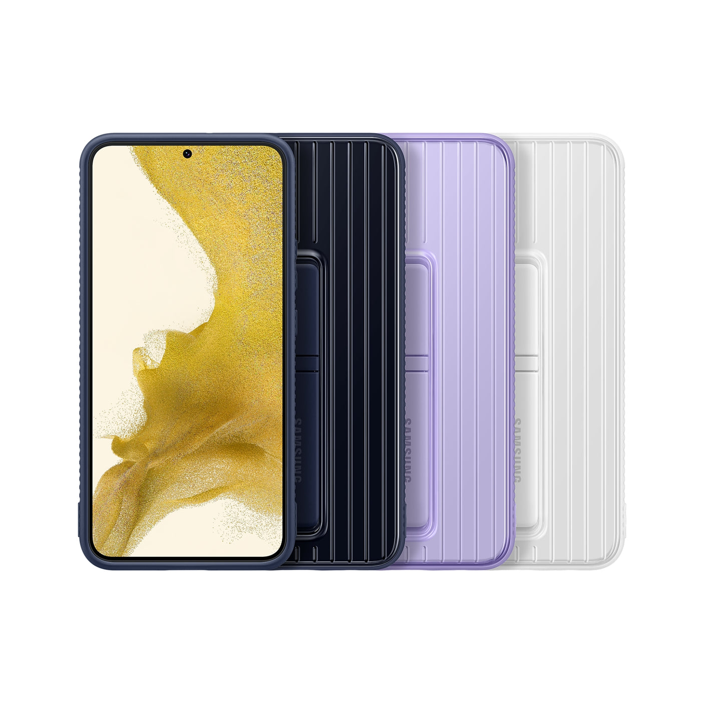 SAMSUNG Galaxy S22+ Protective Standing Cover White