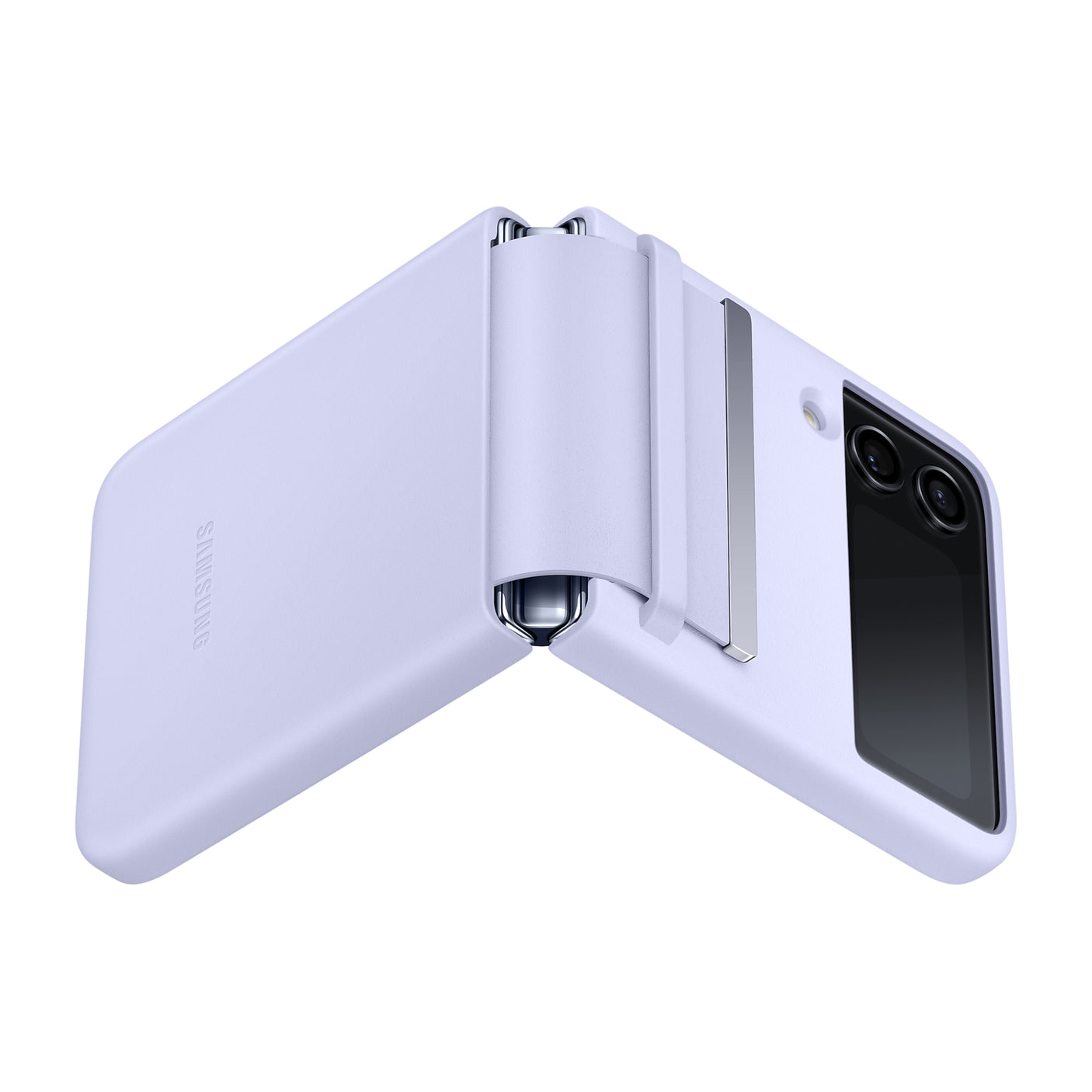 SAMSUNG Galaxy Z Flip4 Flap Leather Cover Serenepurple