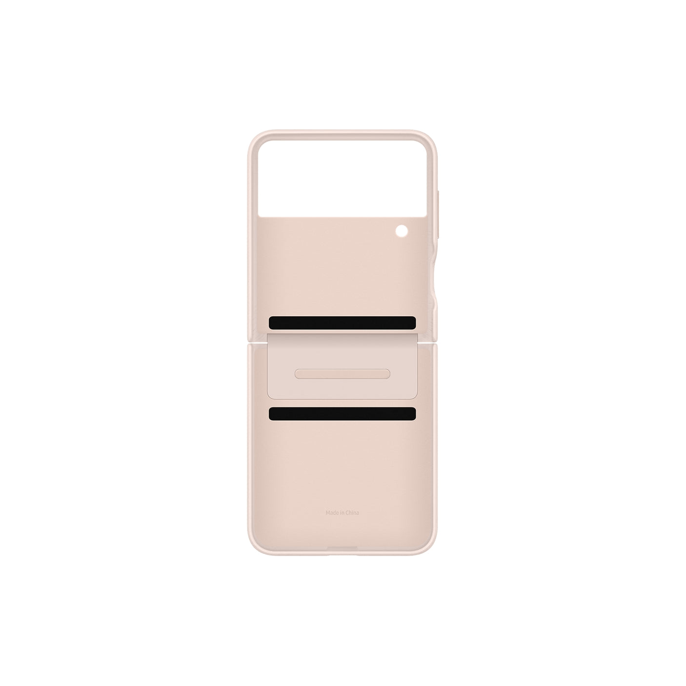 SAMSUNG Galaxy Z Flip4 Flap Leather Cover Peach