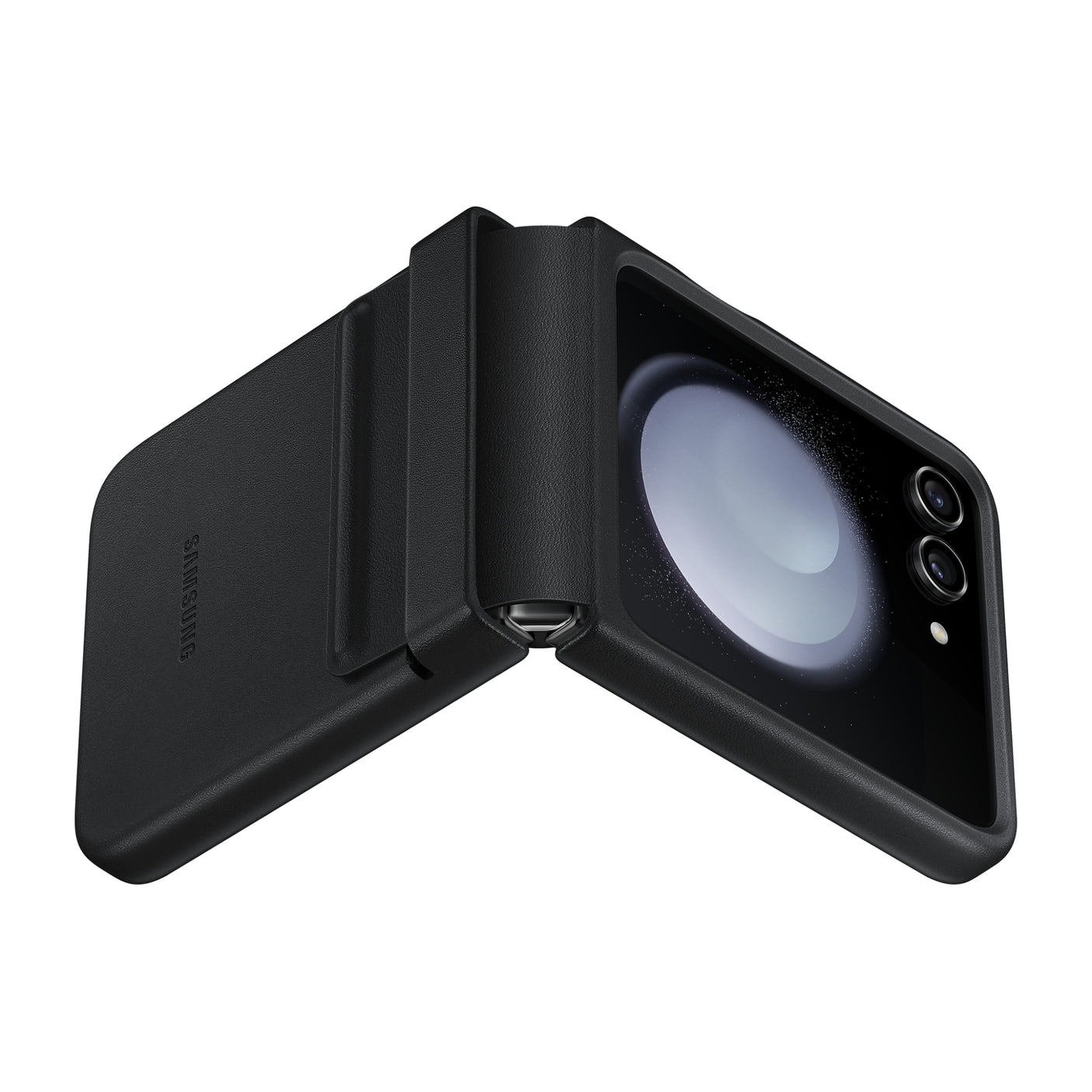 SAMSUNG Galaxy Z Flip5 Flap Eco-Leather Case Black