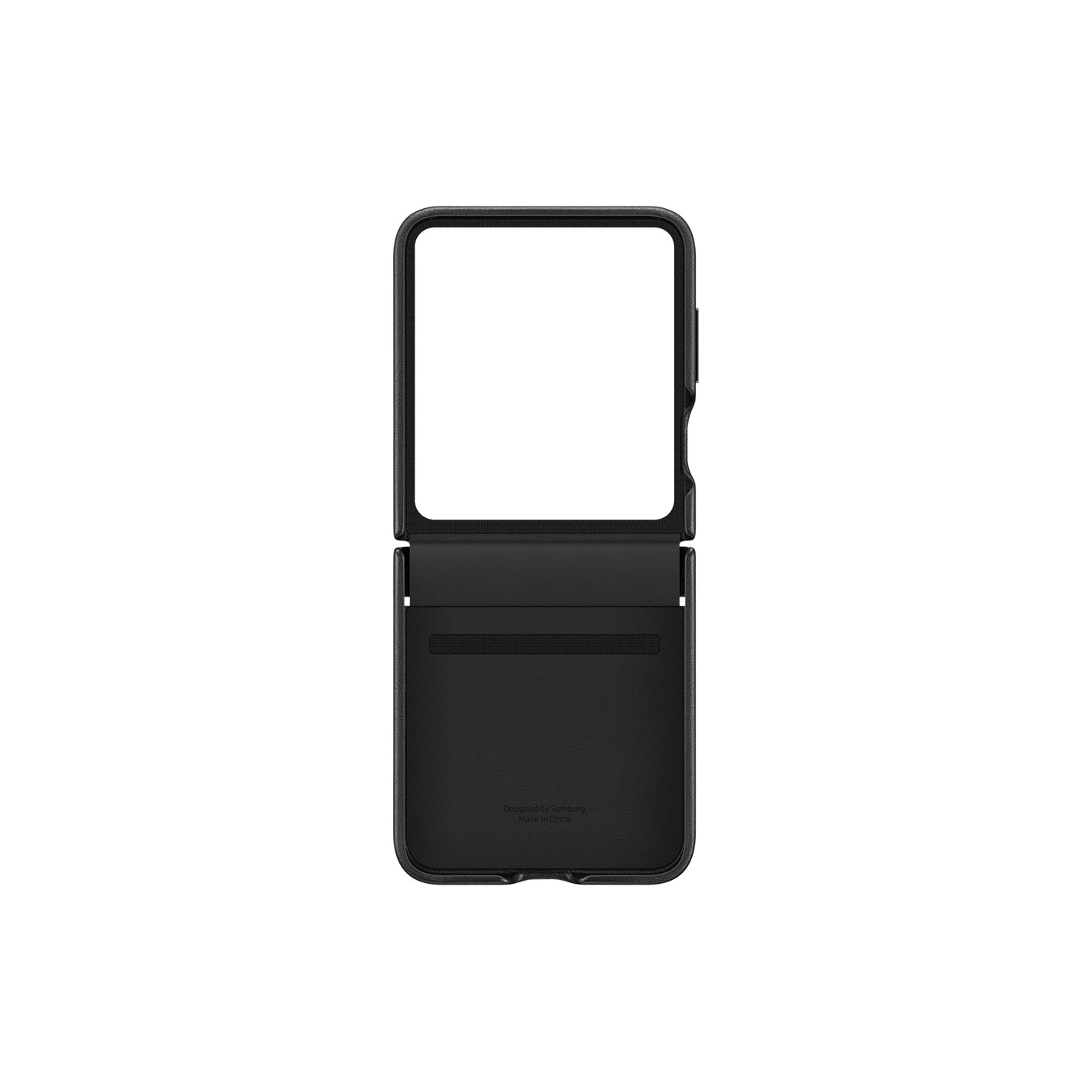 SAMSUNG Galaxy Z Flip5 Flap Eco-Leather Case Black