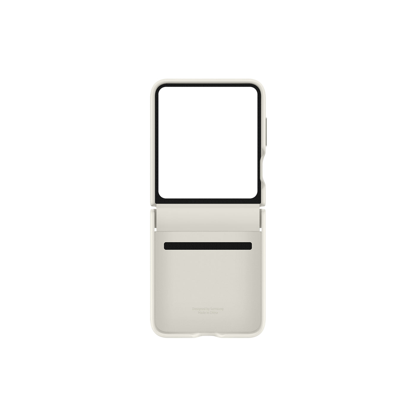 SAMSUNG Galaxy Z Flip5 Flap Eco-Leather Case Cream