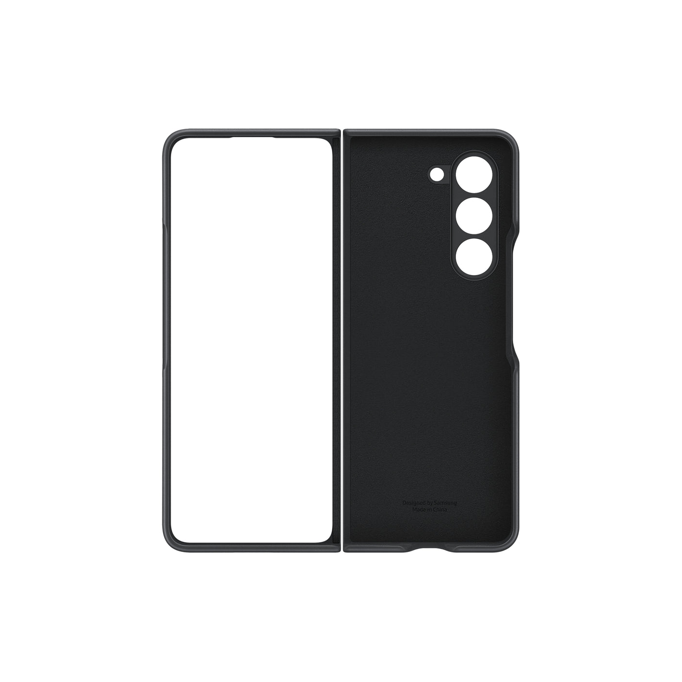 SAMSUNG Galaxy Z Fold5 Eco-Leather Case Black