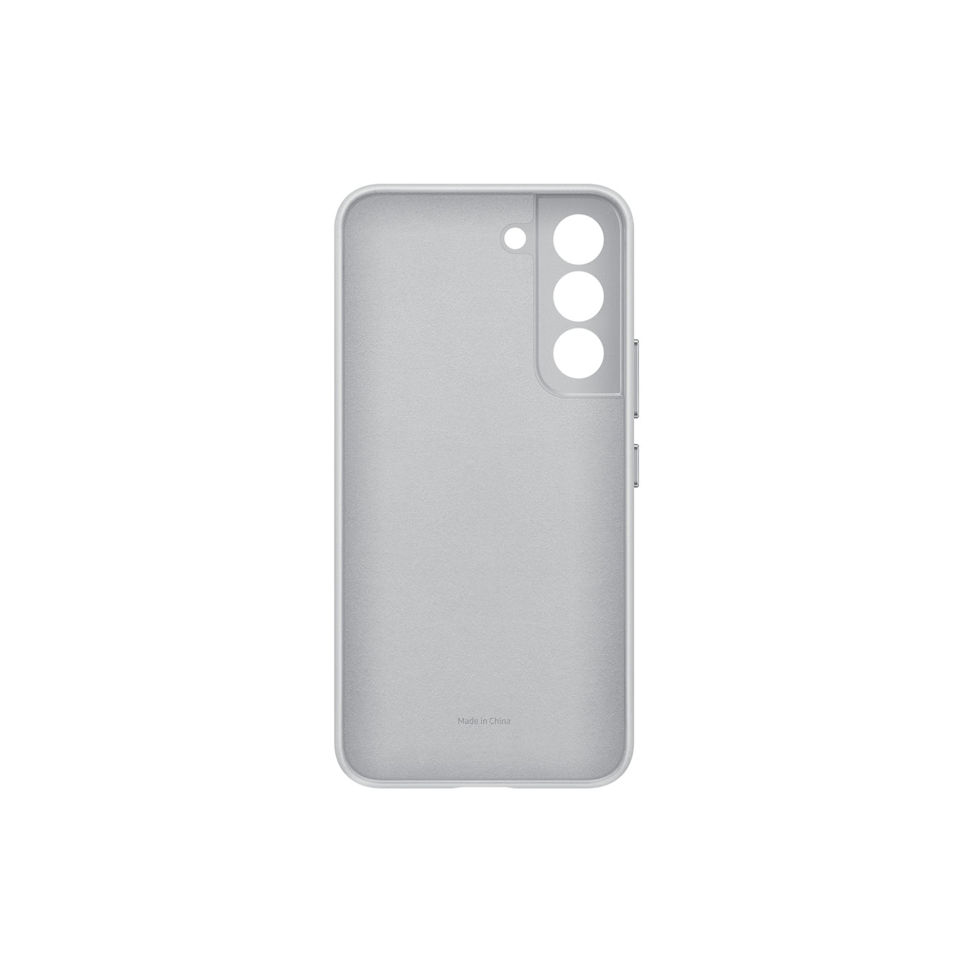 SAMSUNG Galaxy S22 Leather Cover Light gray