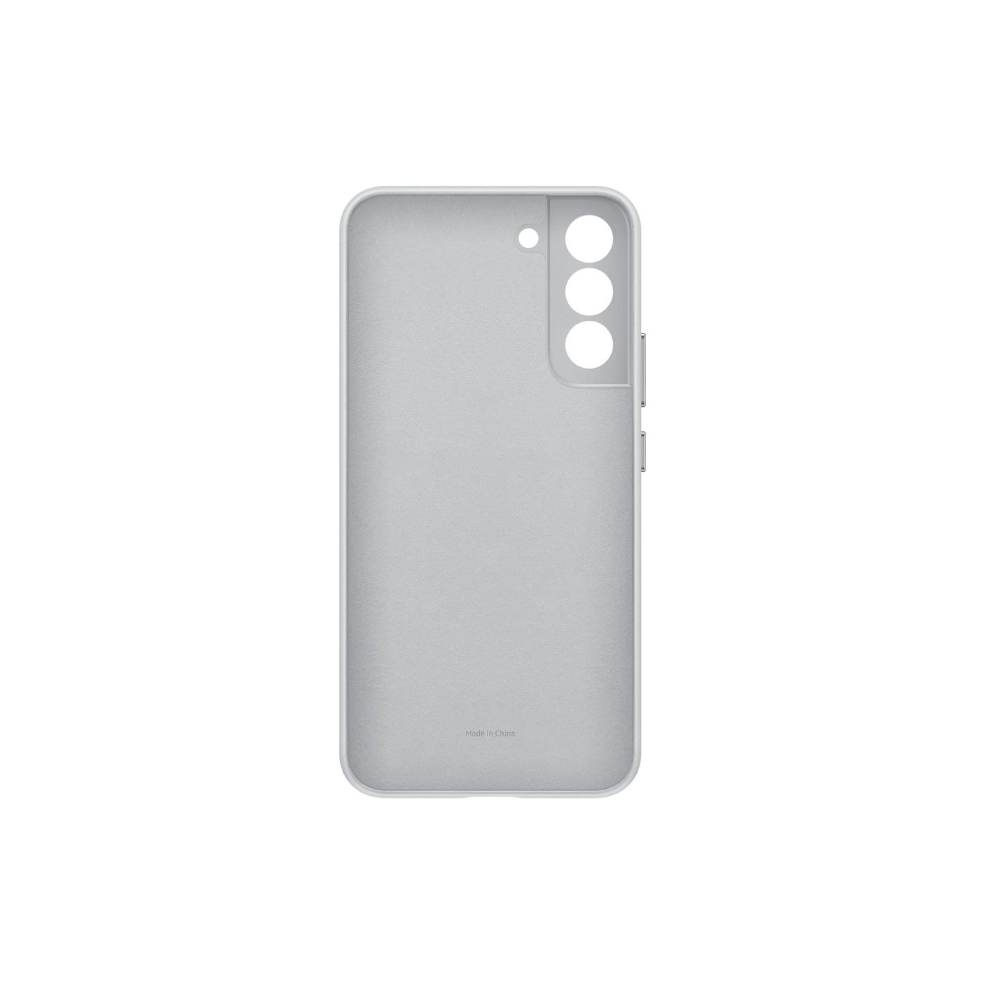 SAMSUNG Galaxy S22+ Leather Cover Lightgray