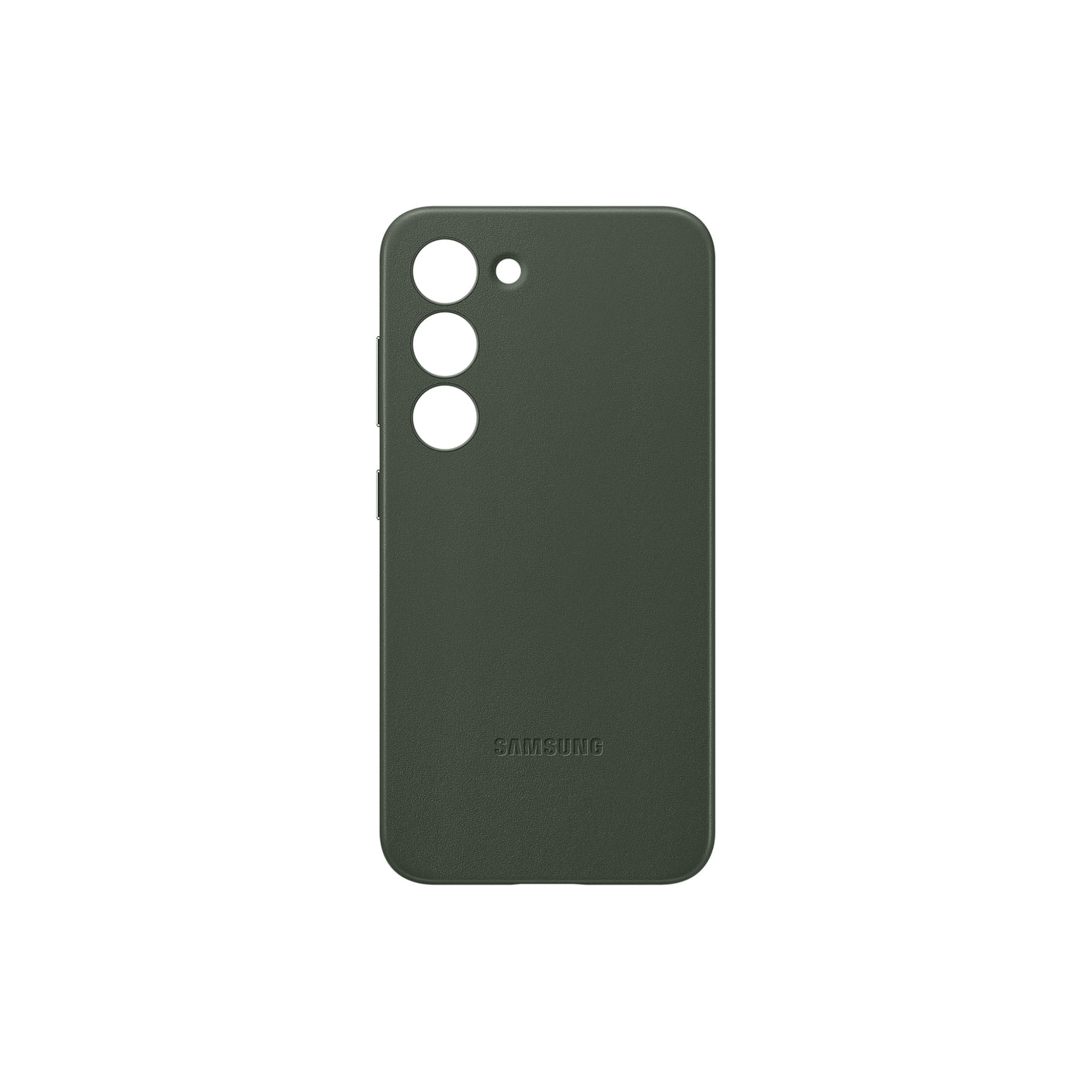 SAMSUNG Galaxy S23 Leather Case Green