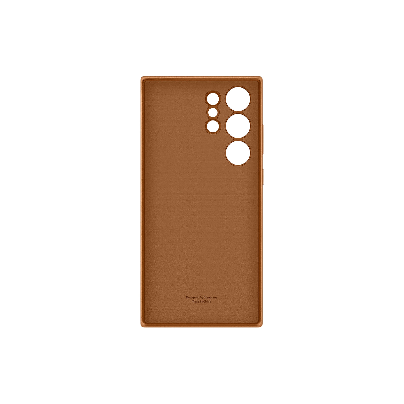 SAMSUNG Galaxy S23 Ultra Leather Case Camel