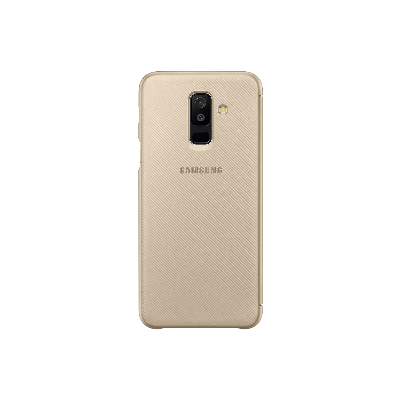 SAMSUNG Galaxy A6+ Wallet Cover Gold