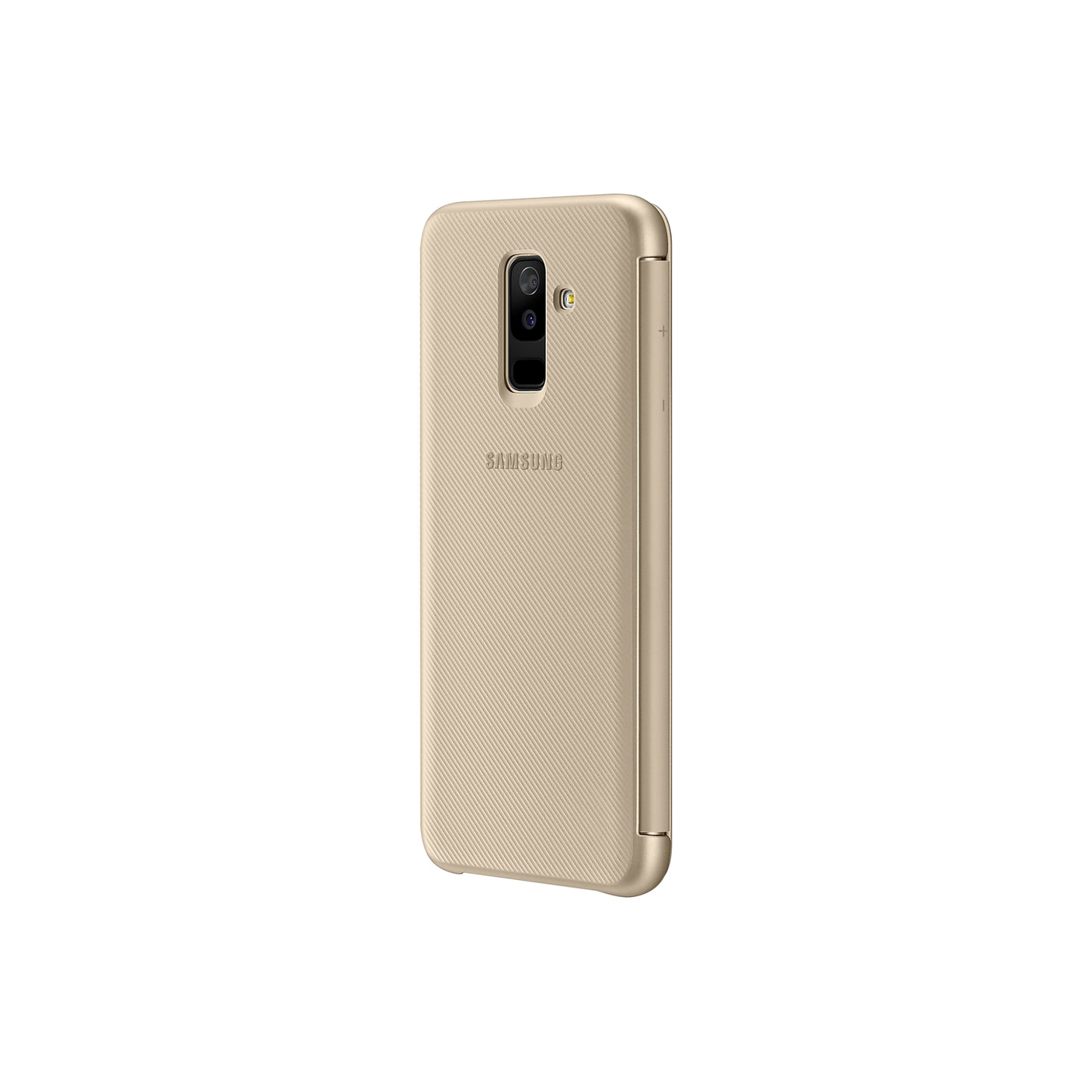 SAMSUNG Galaxy A6+ Wallet Cover Gold
