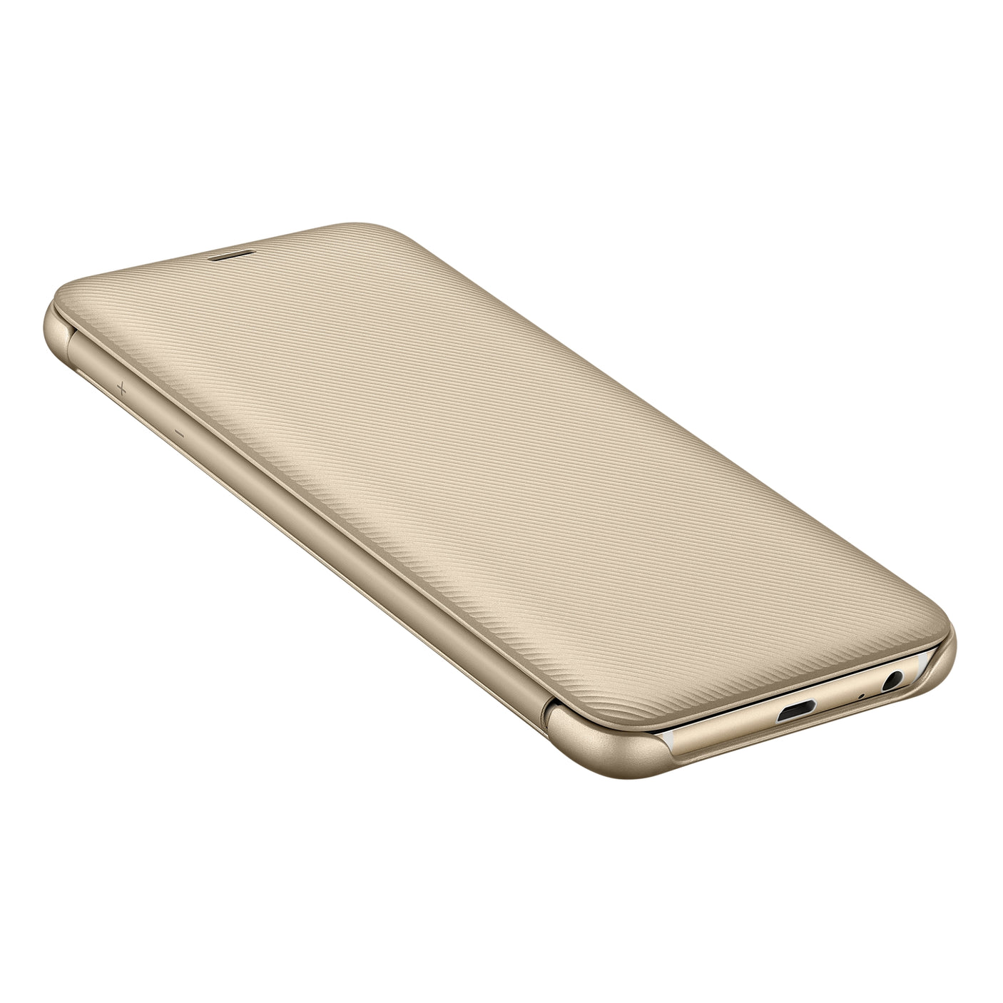 SAMSUNG Galaxy A6+ Wallet Cover Gold