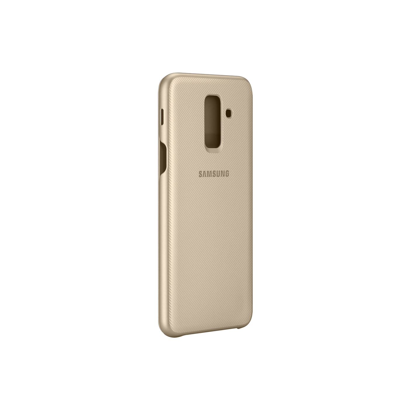 SAMSUNG Galaxy A6+ Wallet Cover Gold
