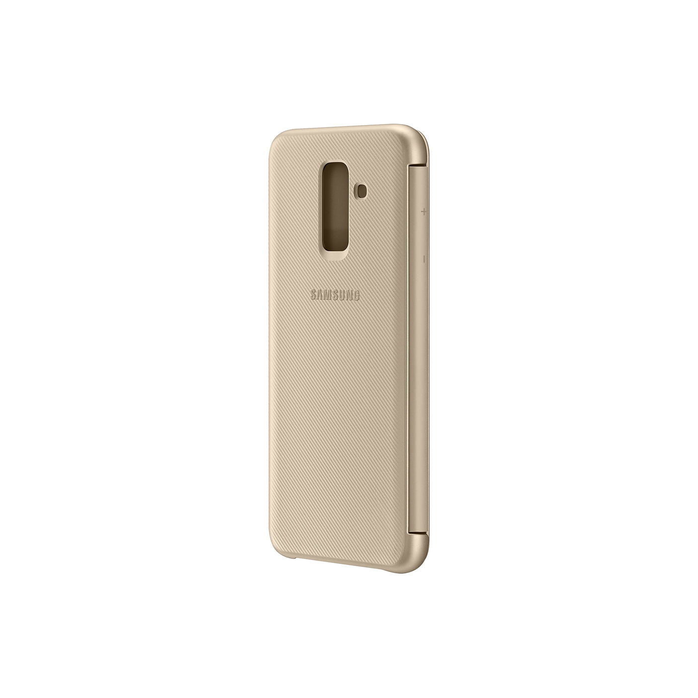 SAMSUNG Galaxy A6+ Wallet Cover Gold