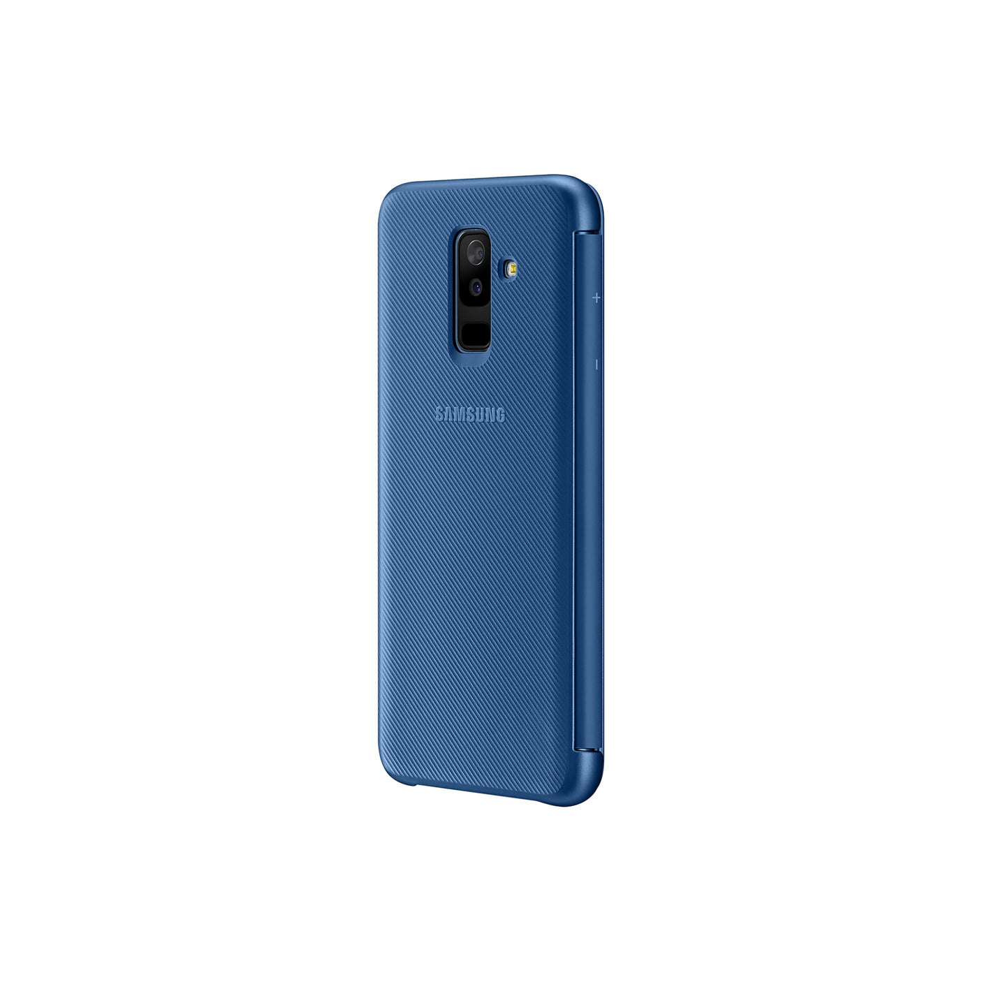 SAMSUNG Galaxy A6+ Wallet Cover Blue