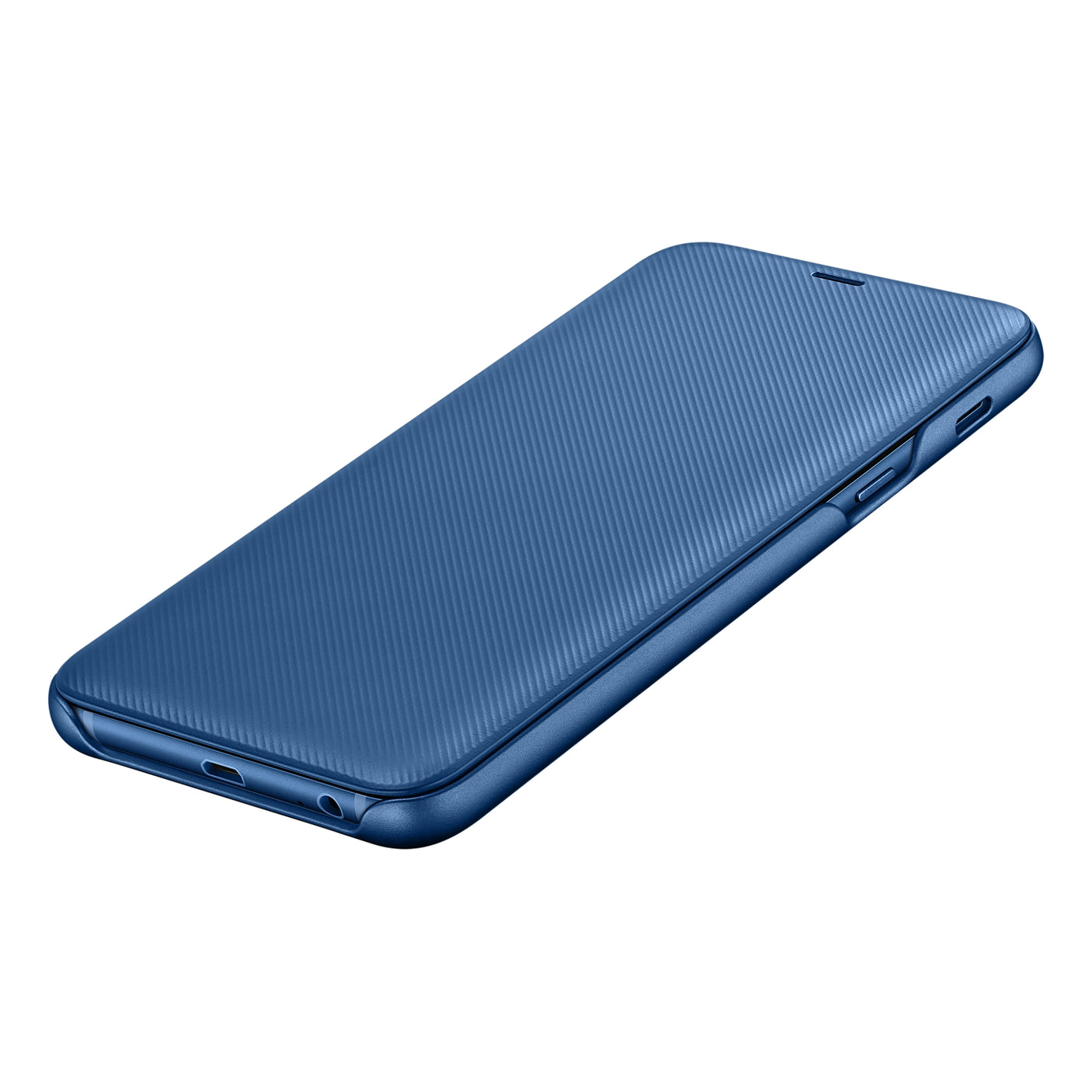 SAMSUNG Galaxy A6+ Wallet Cover Blue
