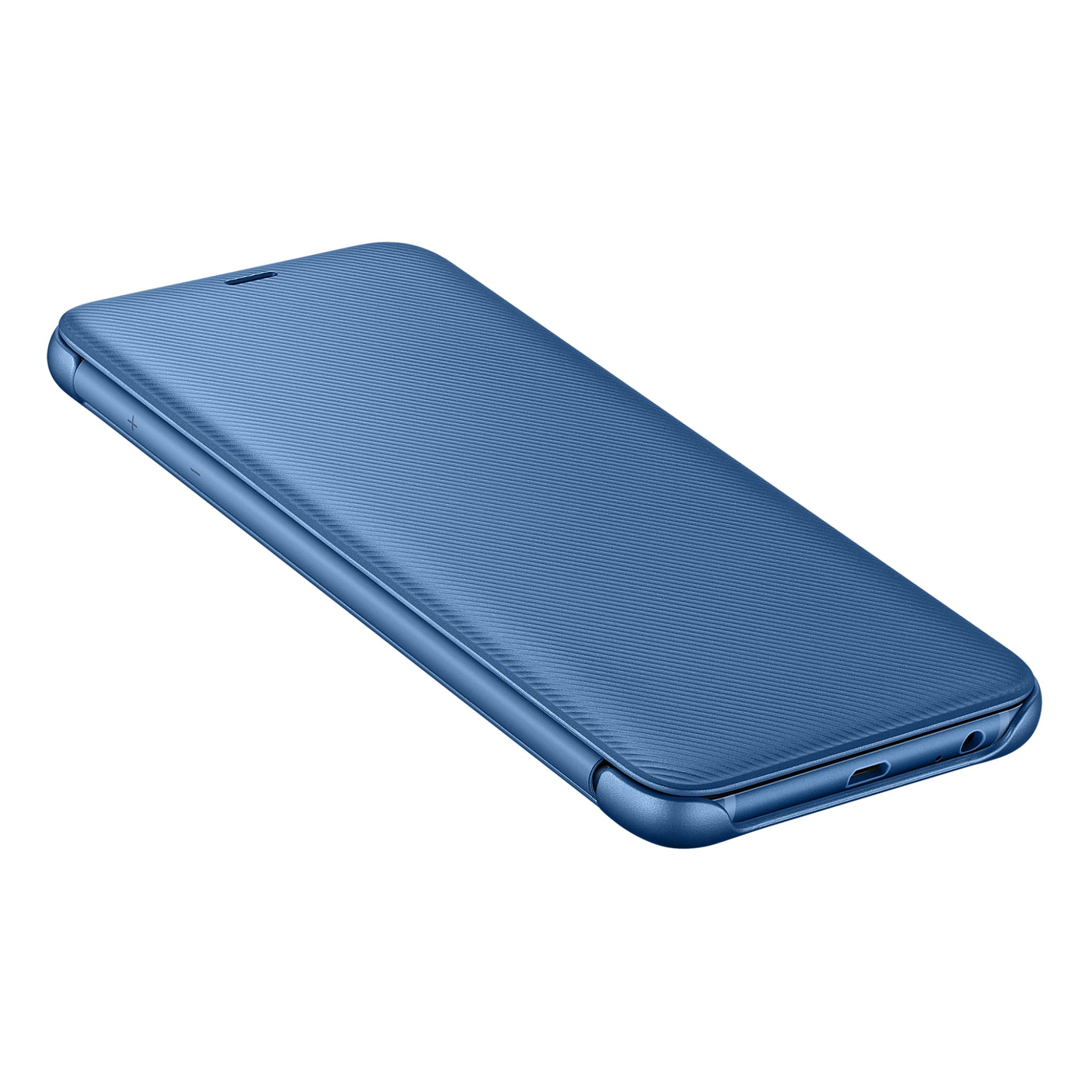 SAMSUNG Galaxy A6+ Wallet Cover Blue